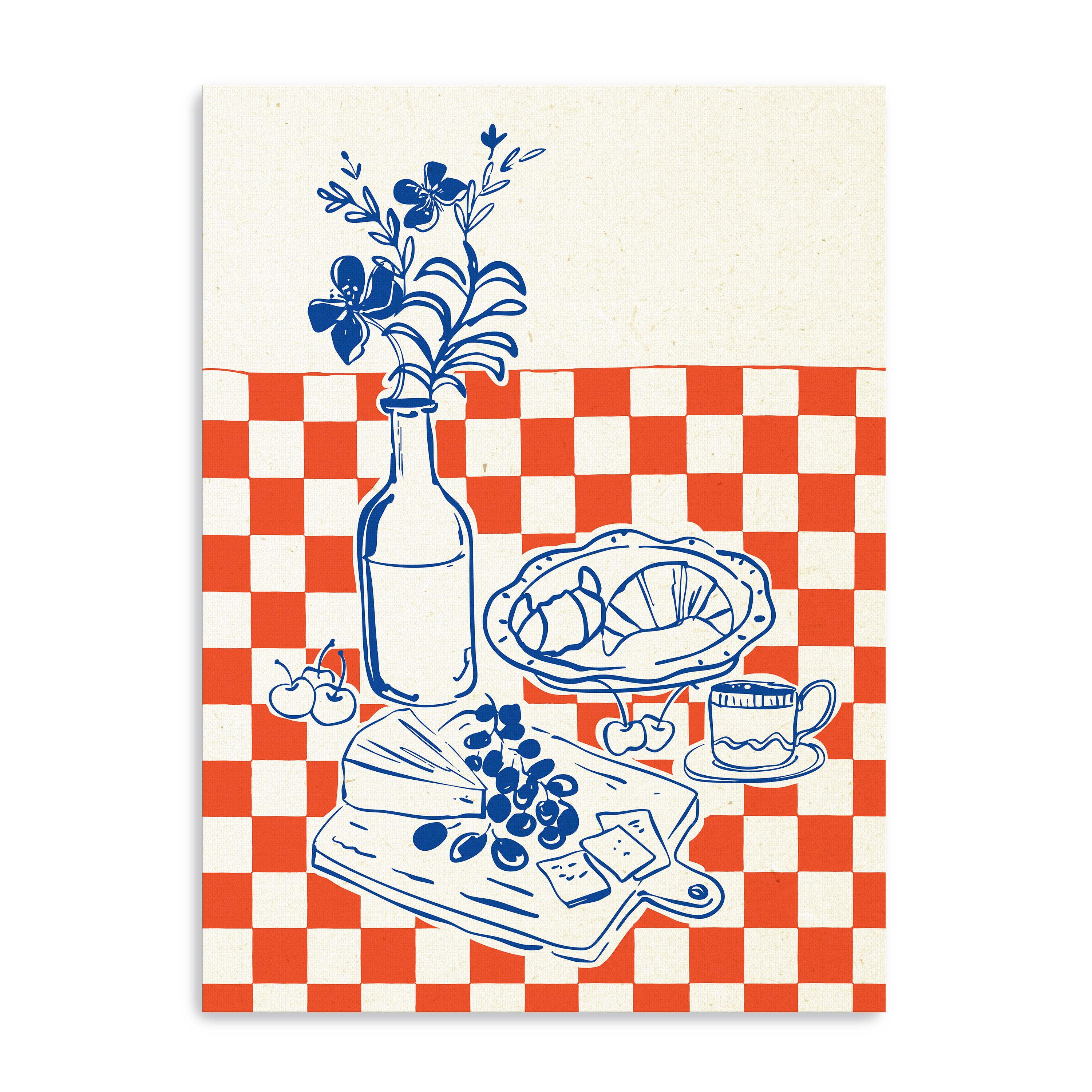 Happy Meal Canvas Giclee