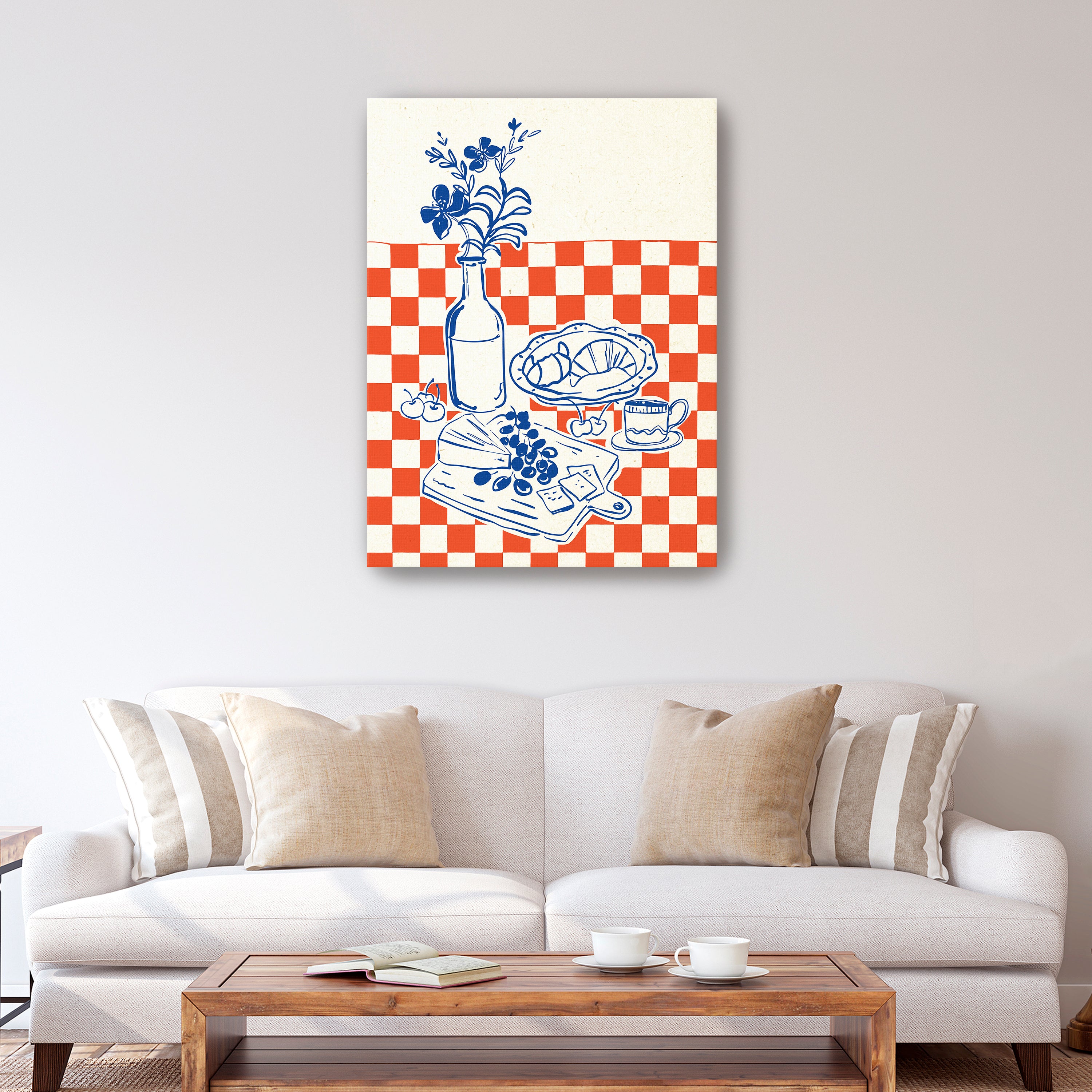 Happy Meal Canvas Giclee
