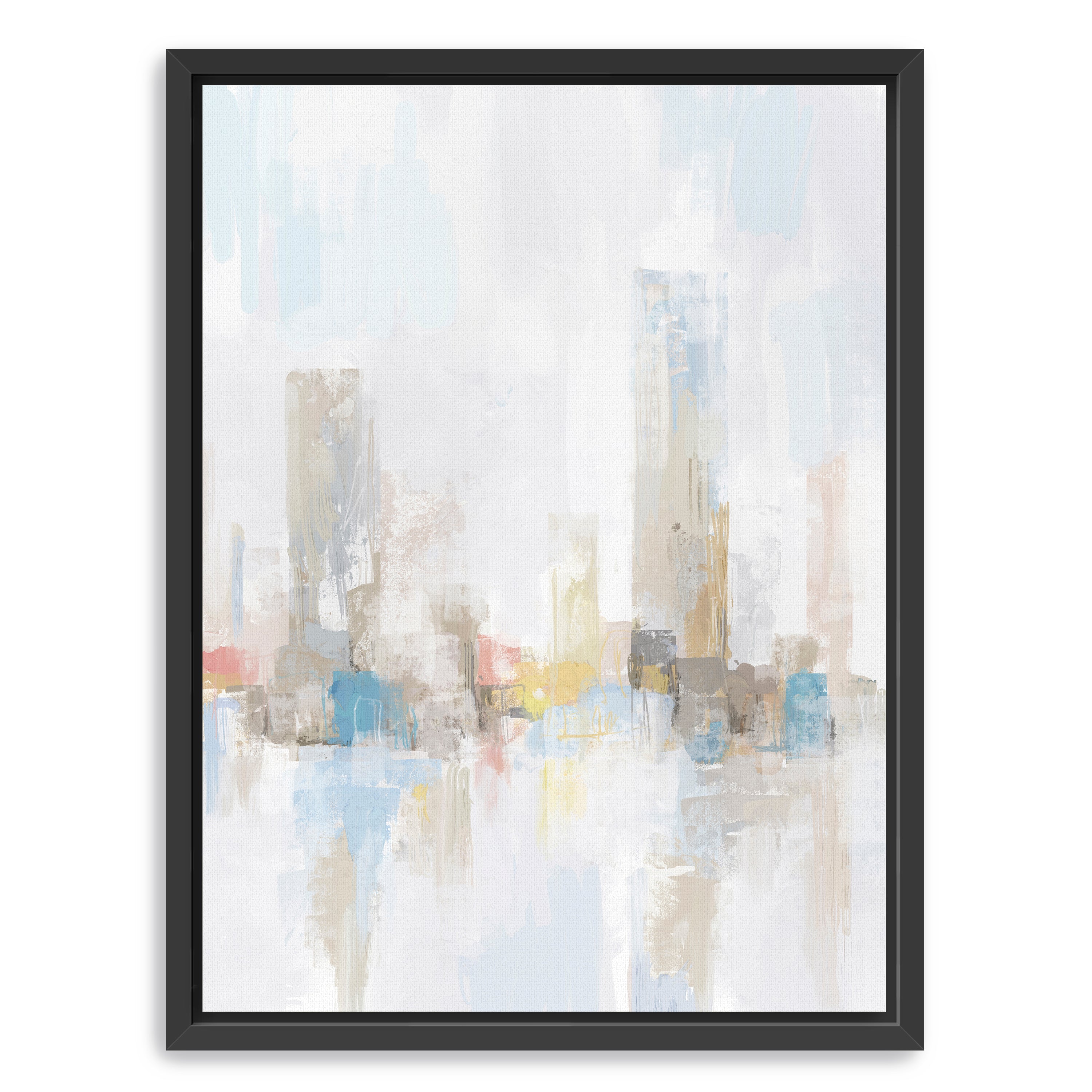Sleeping City Canvas Giclee Wall Art