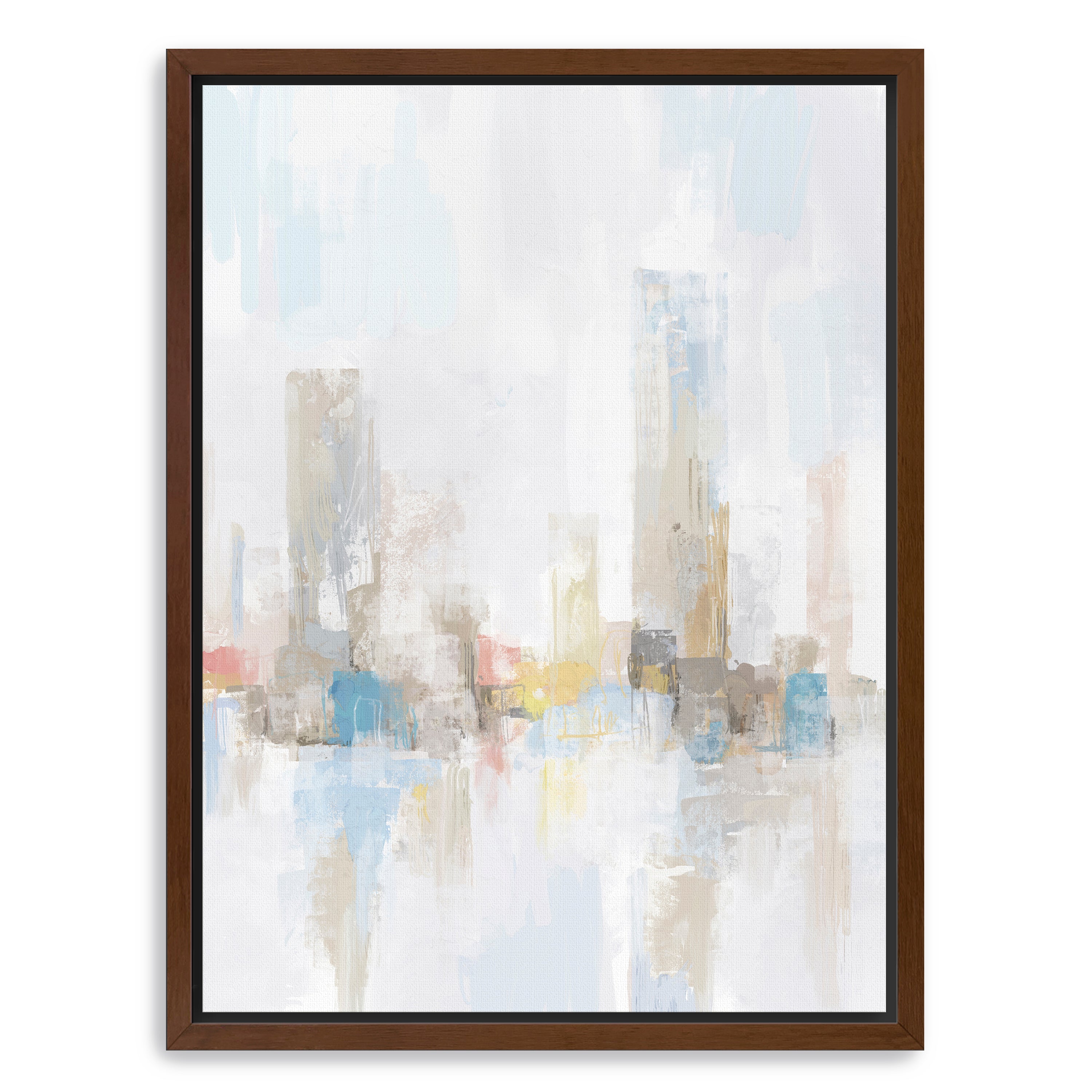 Sleeping City Canvas Giclee Wall Art