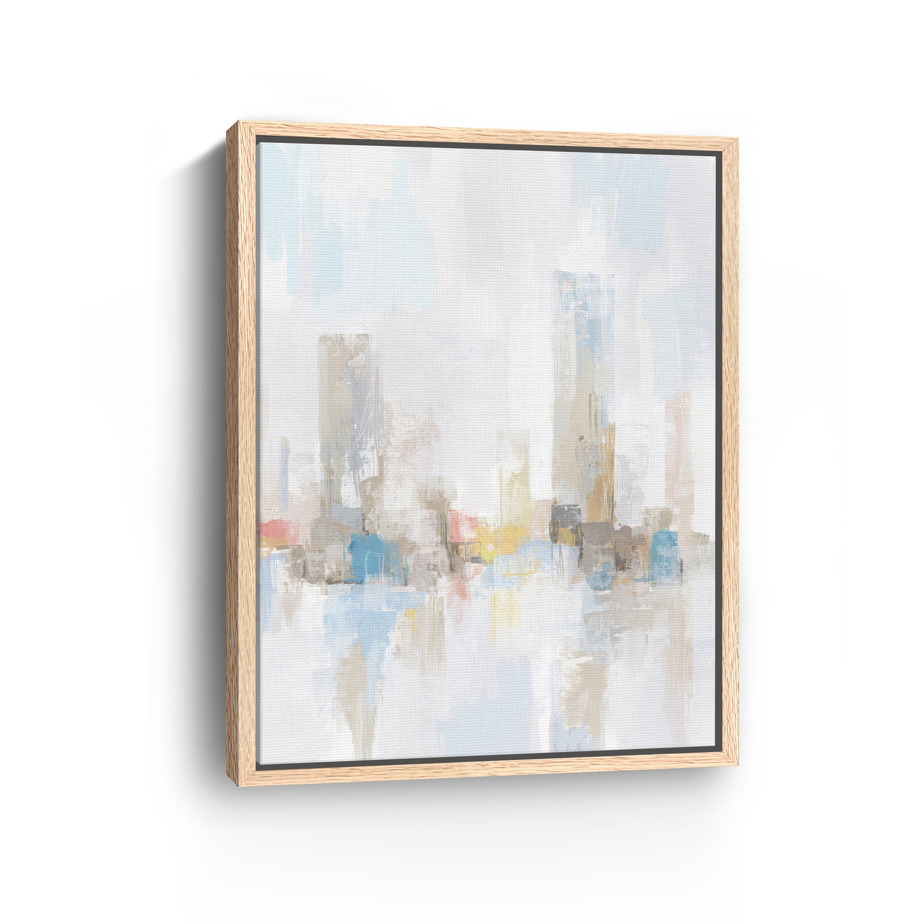 Sleeping City Canvas Giclee Wall Art