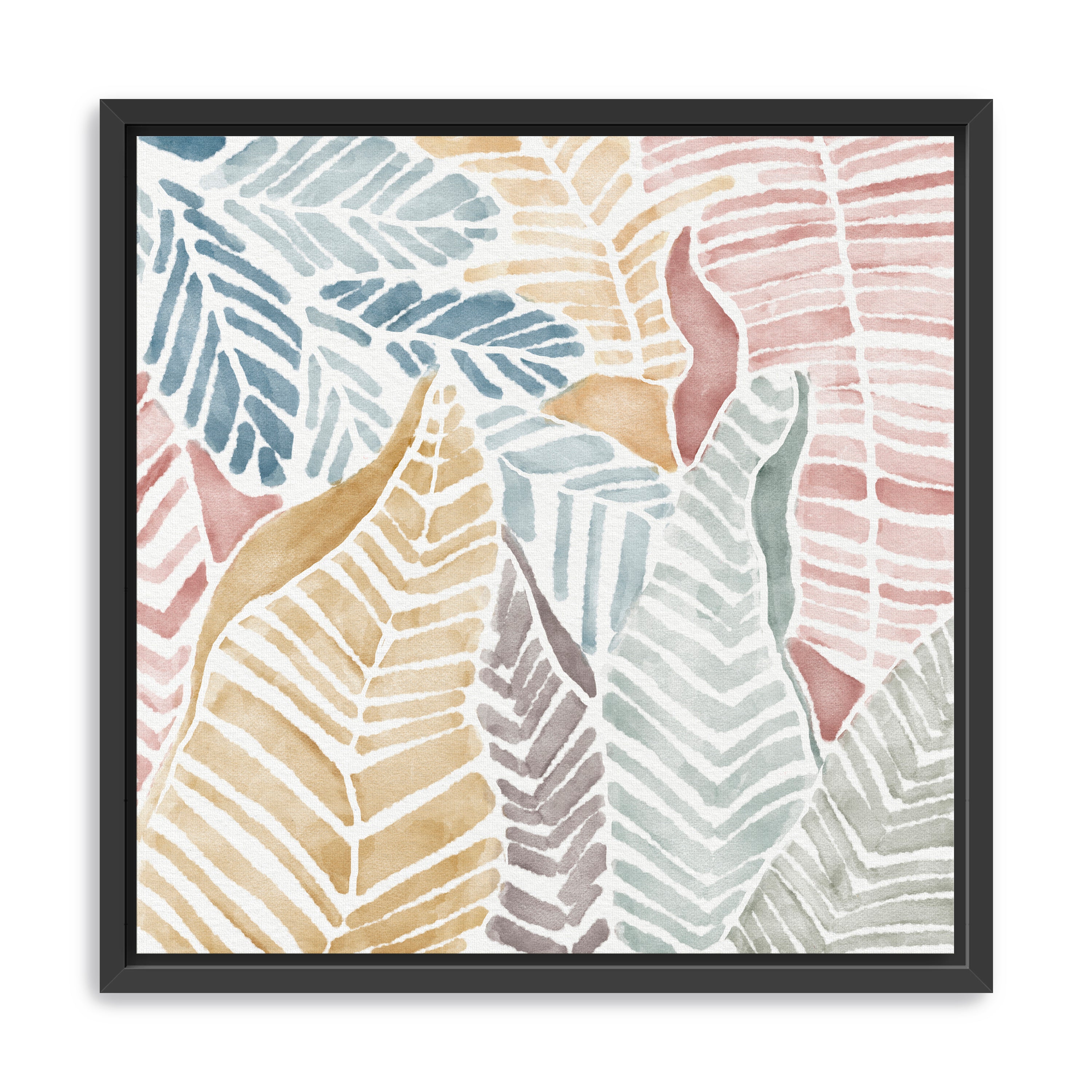 Tropical Garden Canvas Giclee
