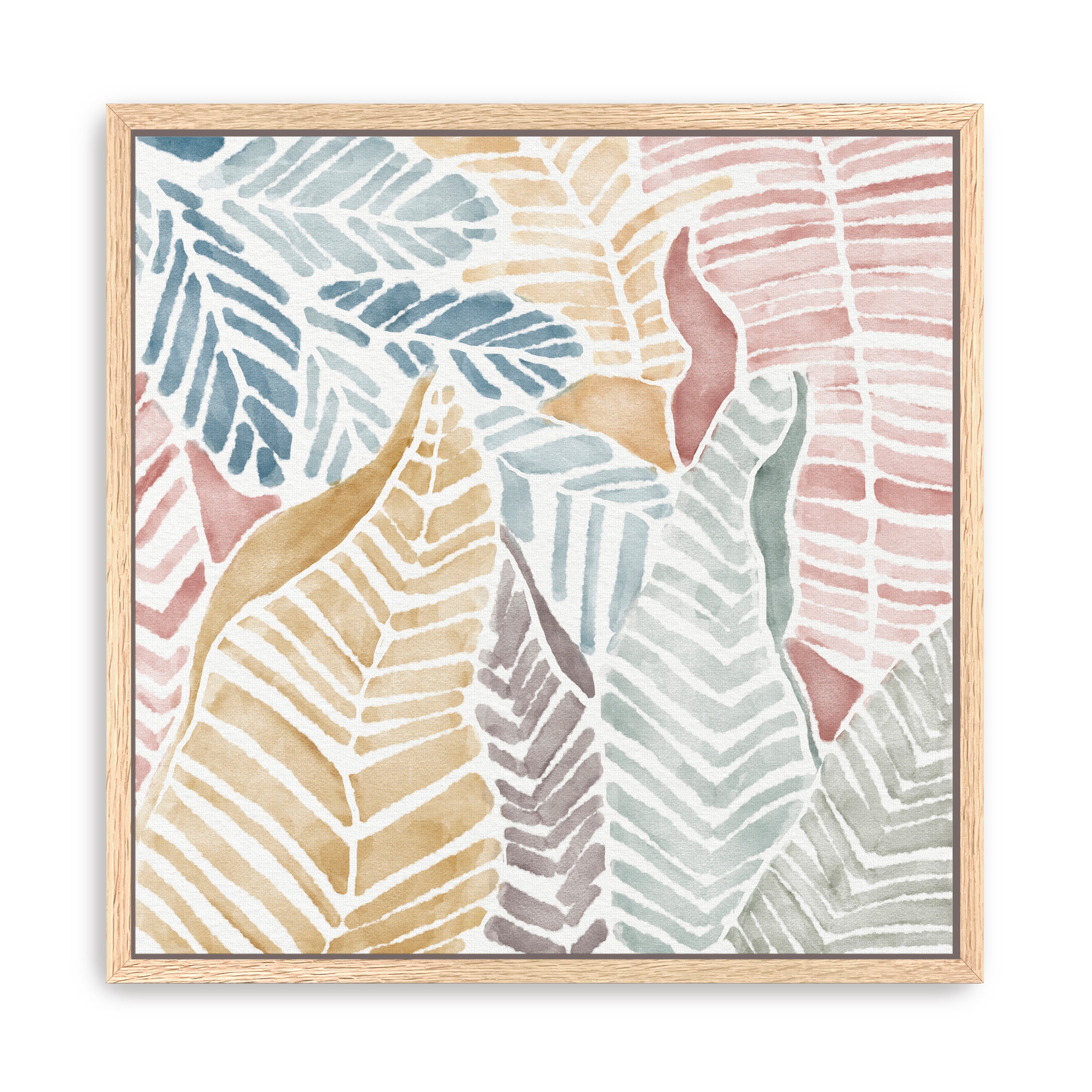 Tropical Garden Canvas Giclee
