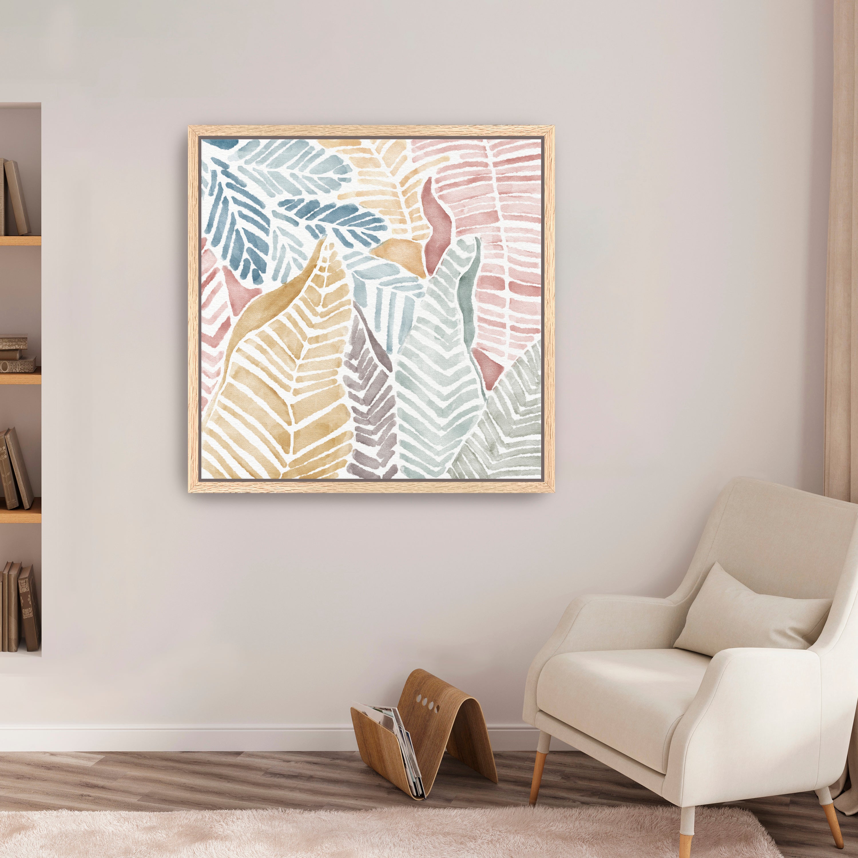 Tropical Garden Canvas Giclee