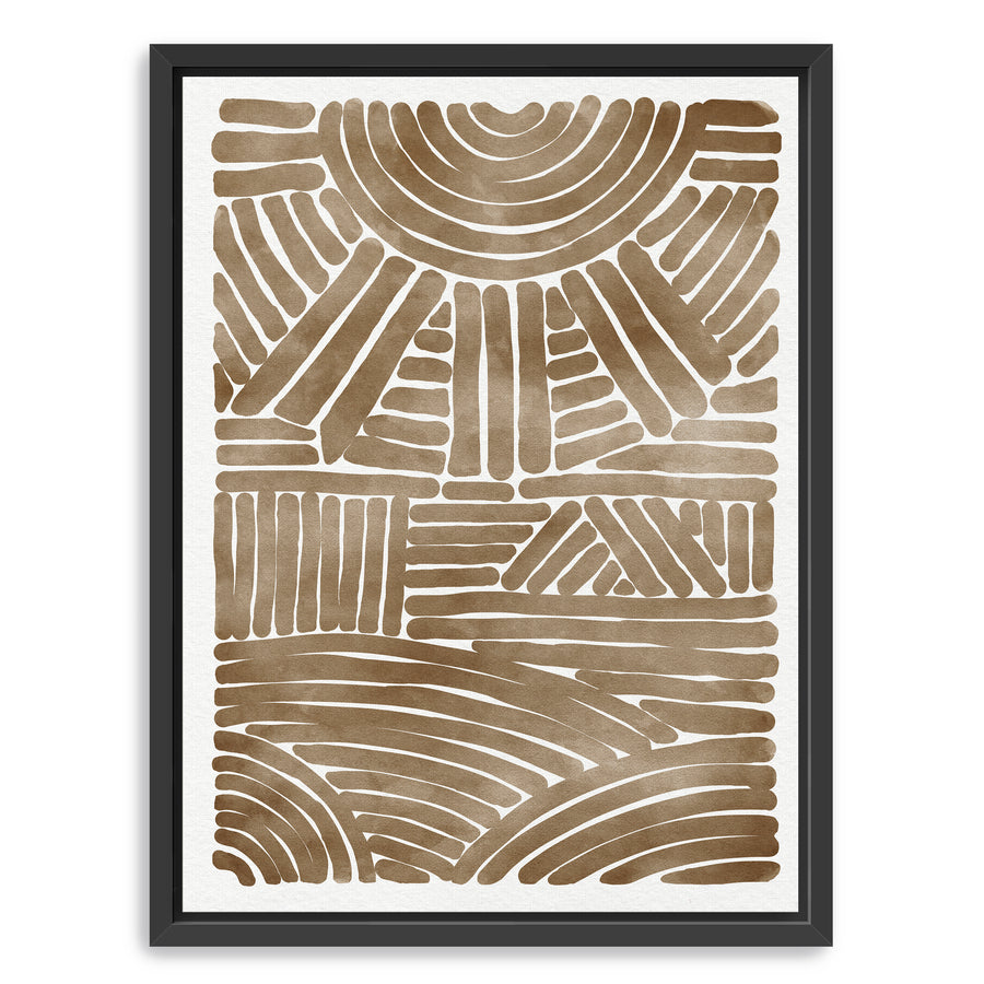 Walking in the Sun Canvas Giclee