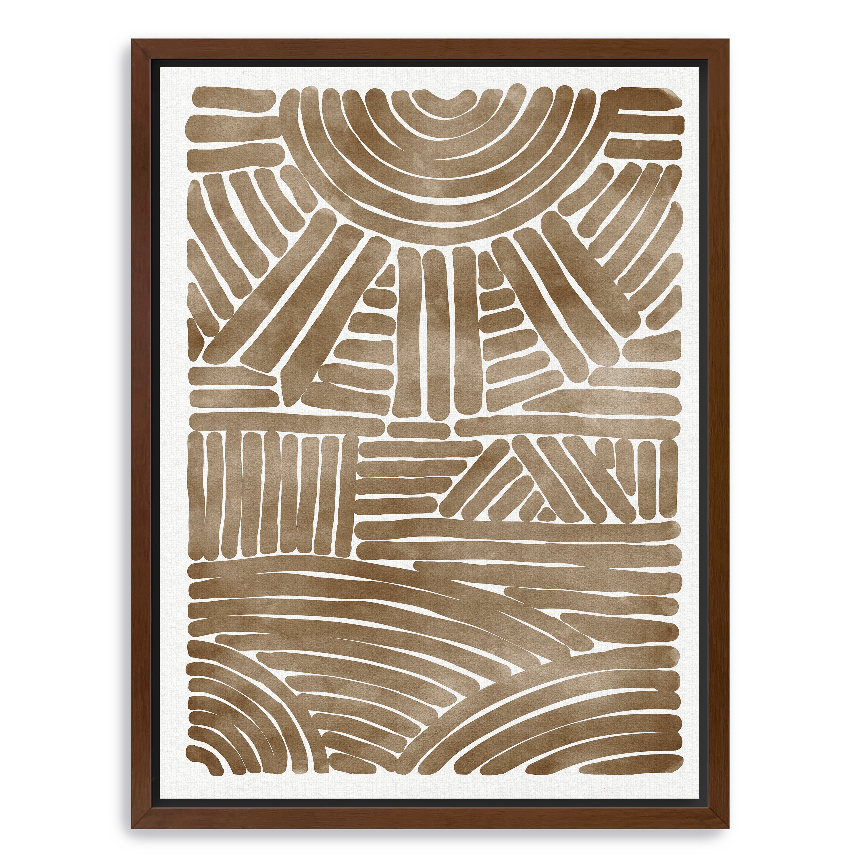 Walking in the Sun Canvas Giclee