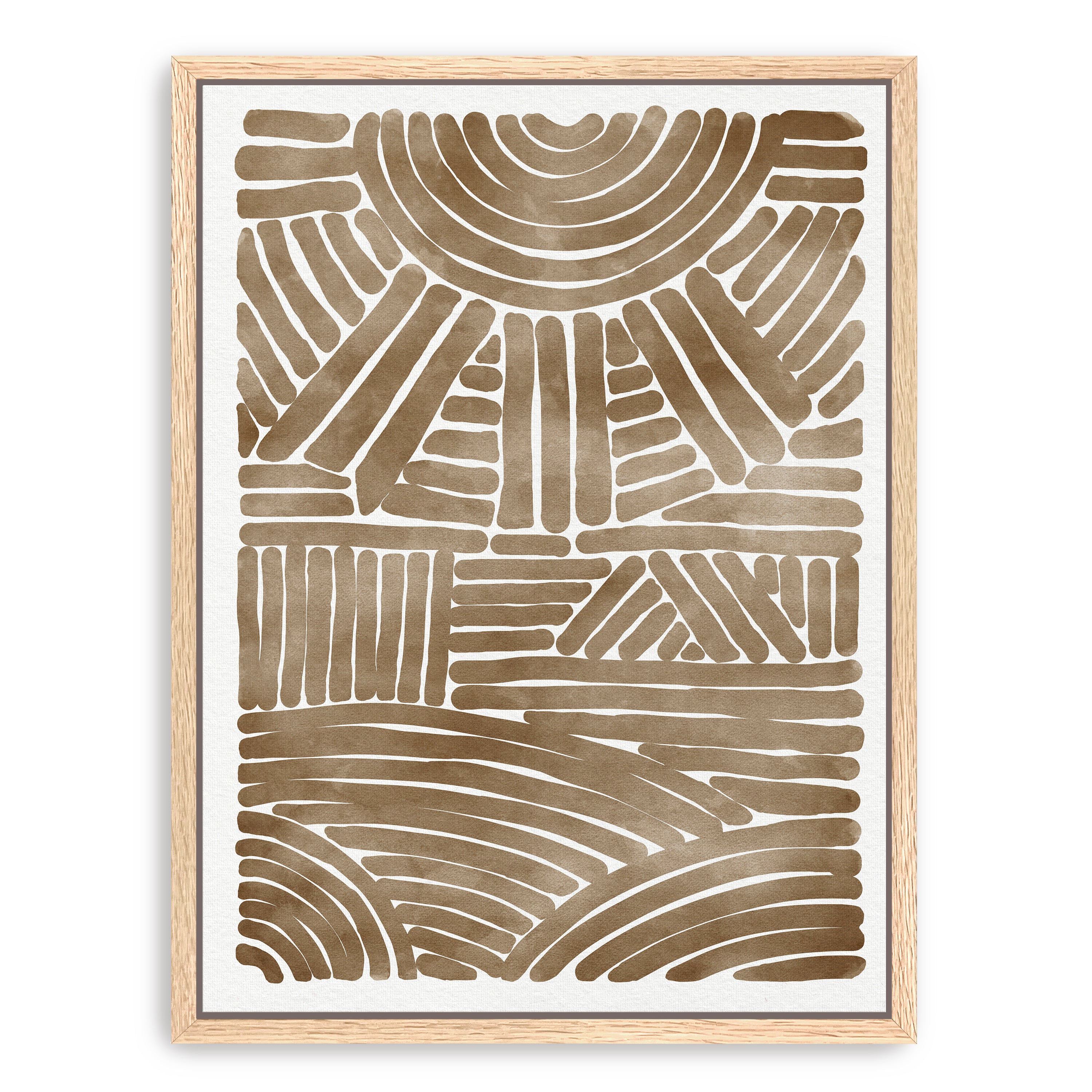 Walking in the Sun Canvas Giclee