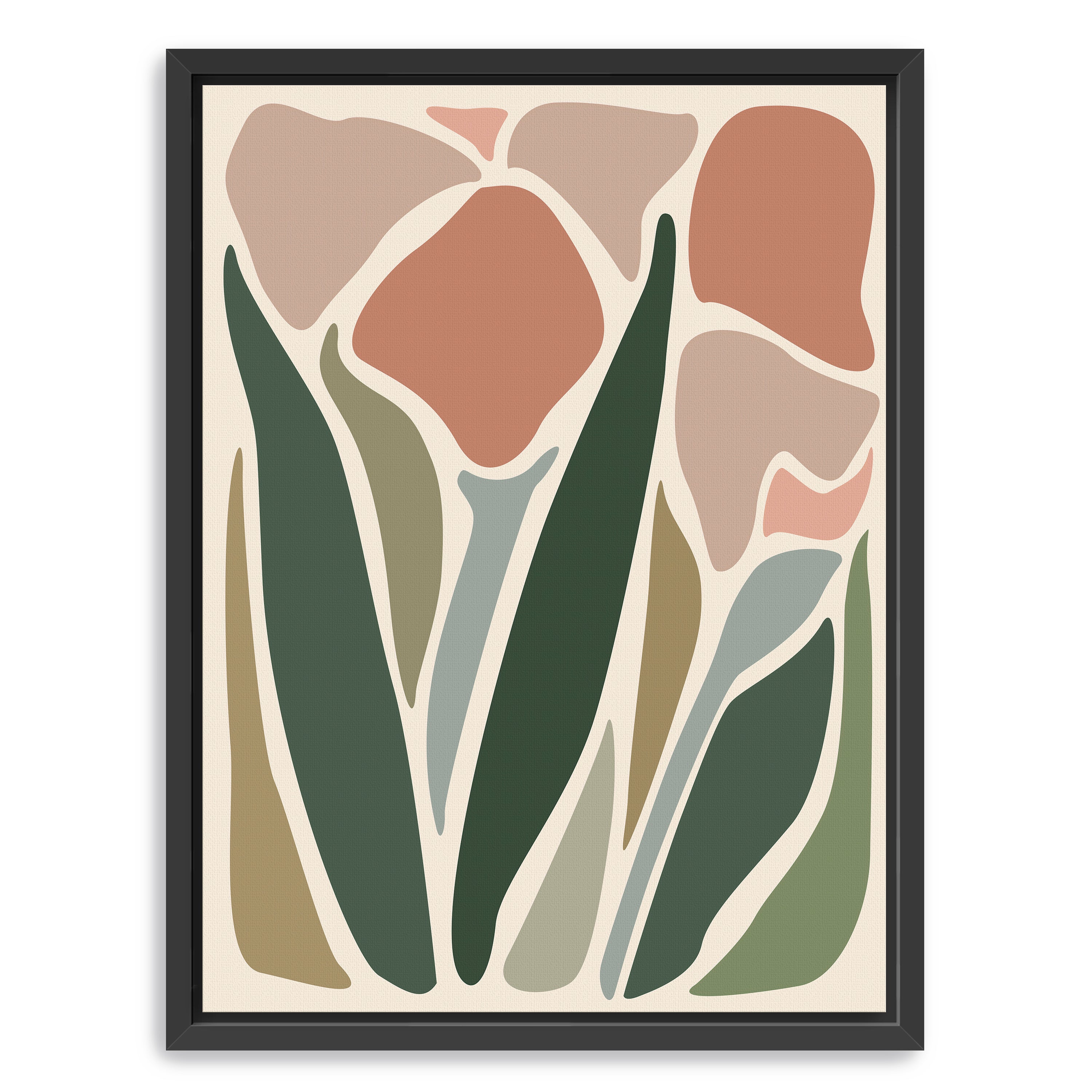 Hidden leaves Canvas Giclee