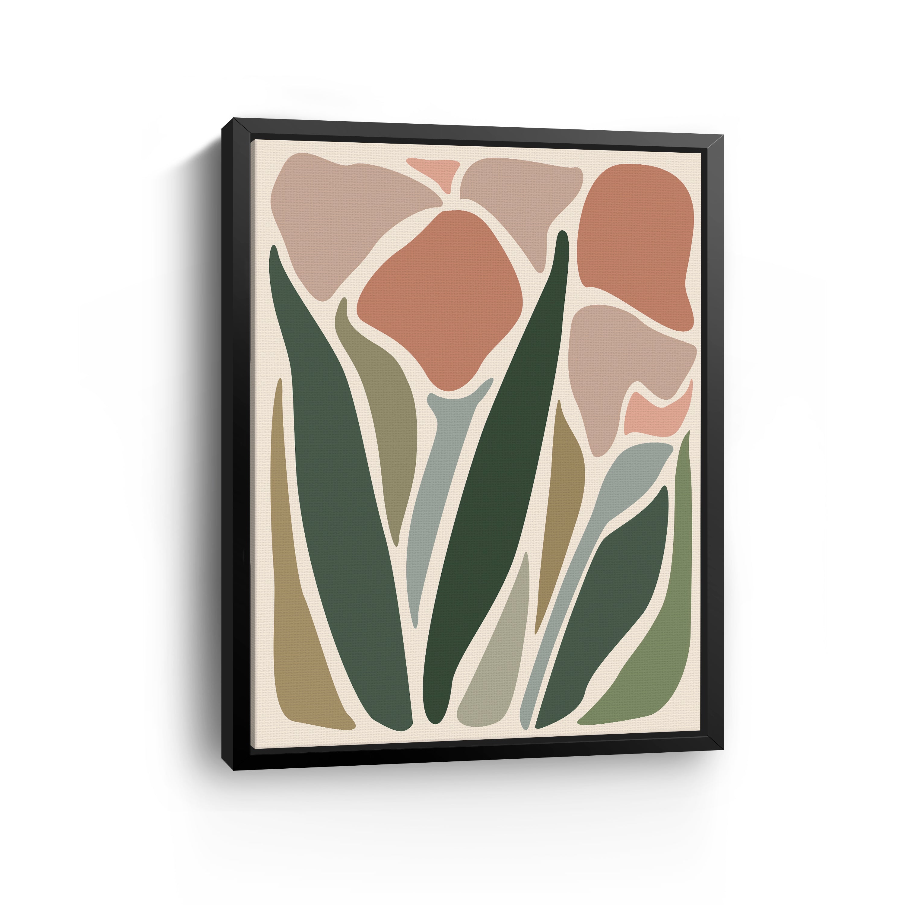 Hidden leaves Canvas Giclee