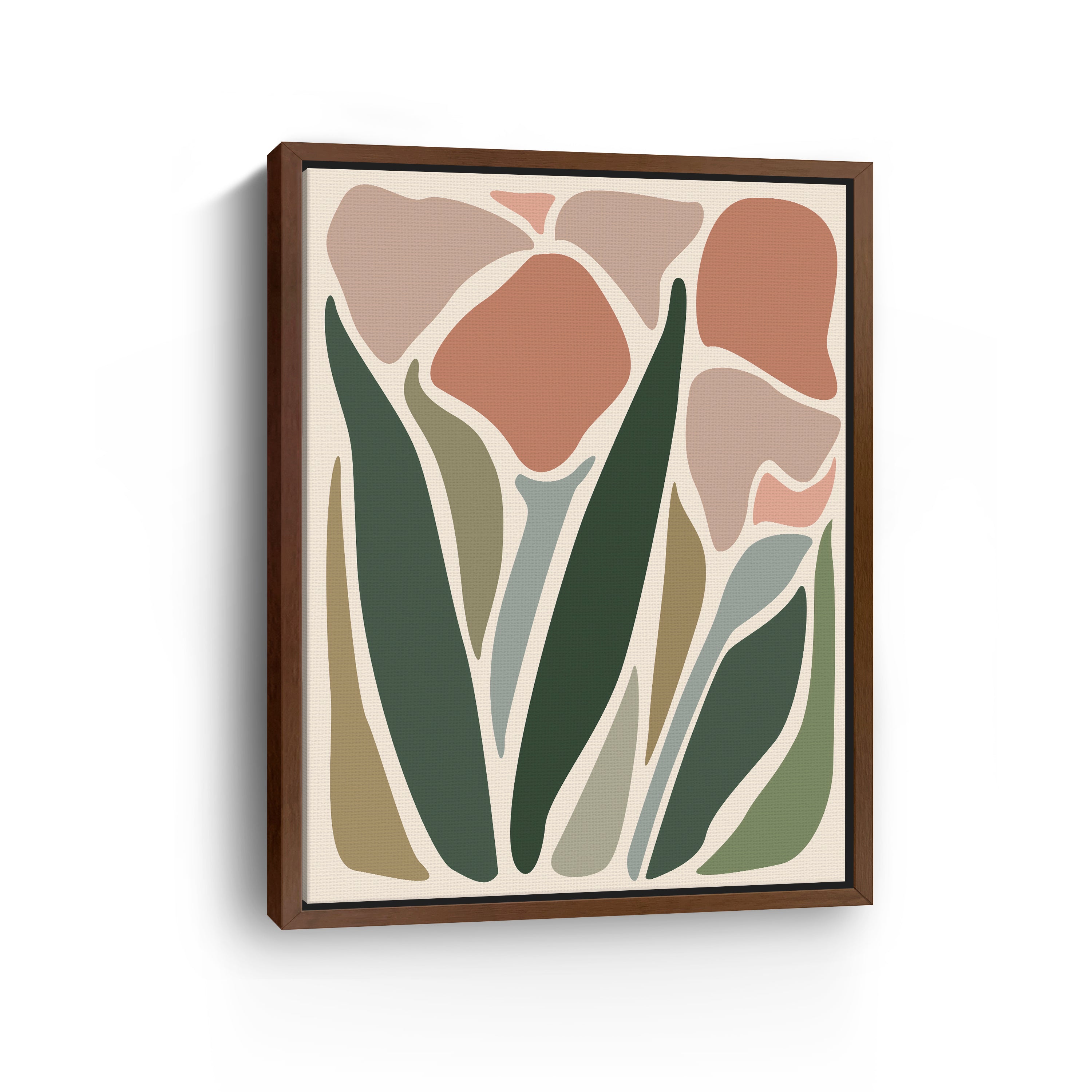Hidden leaves Canvas Giclee