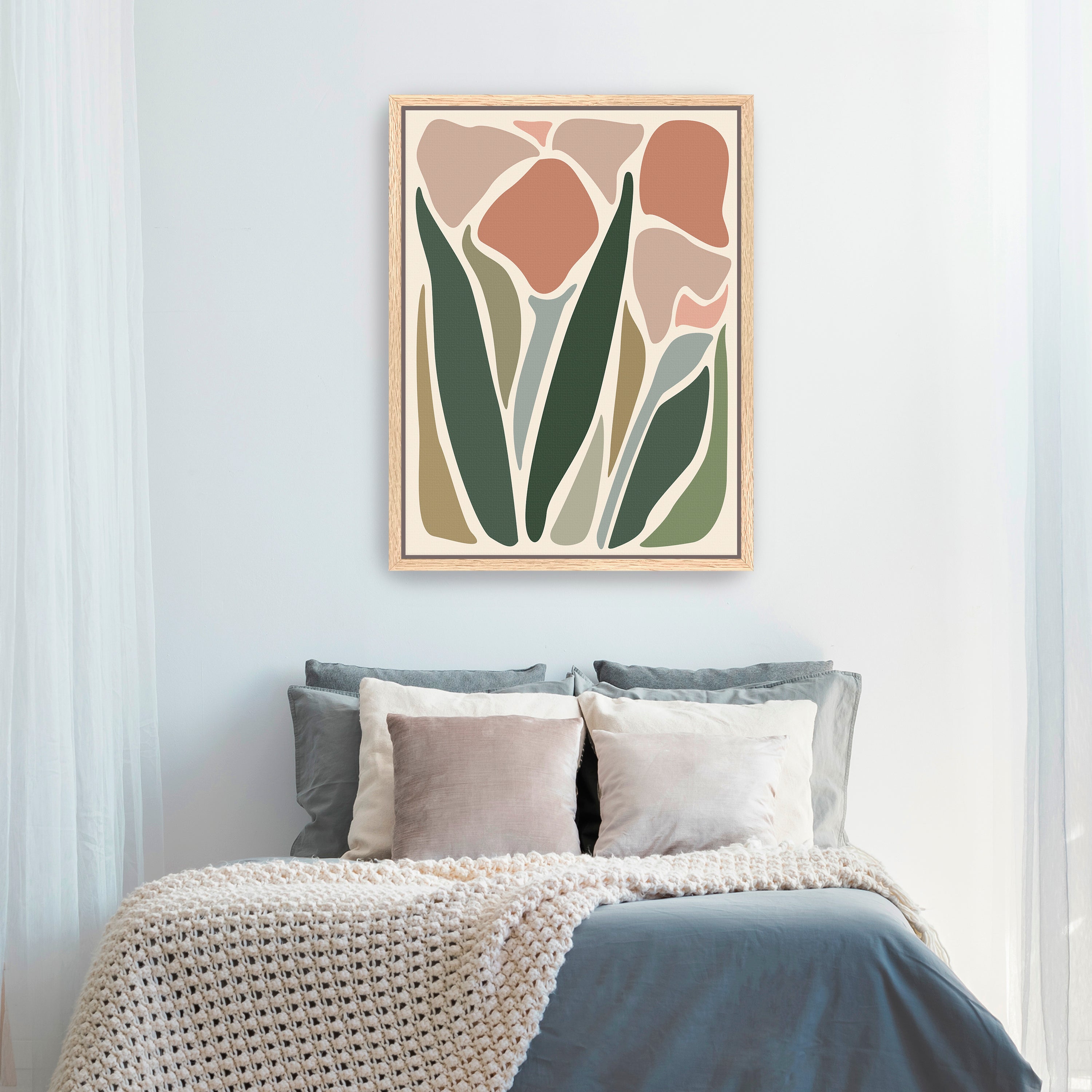 Hidden leaves Canvas Giclee