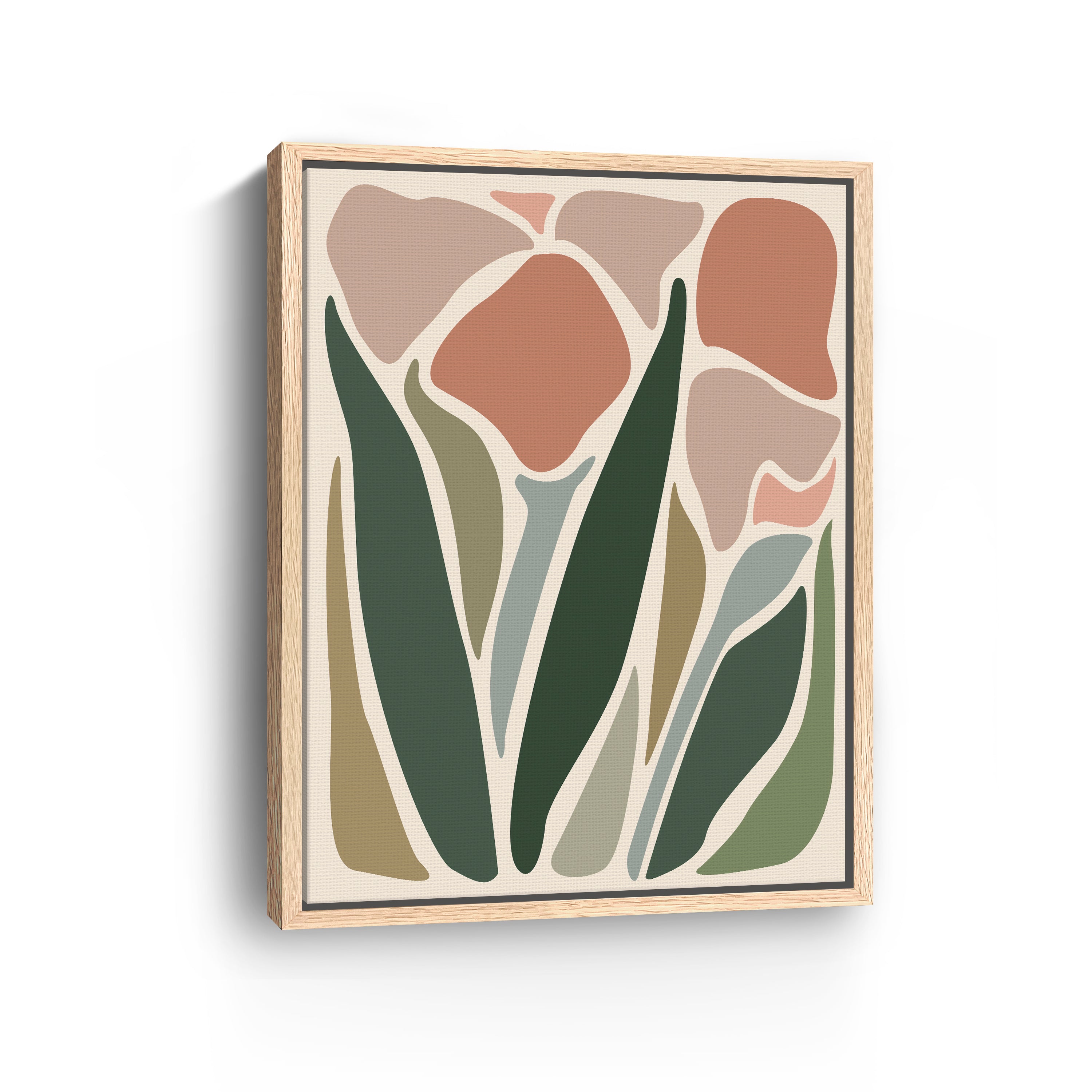 Hidden leaves Canvas Giclee