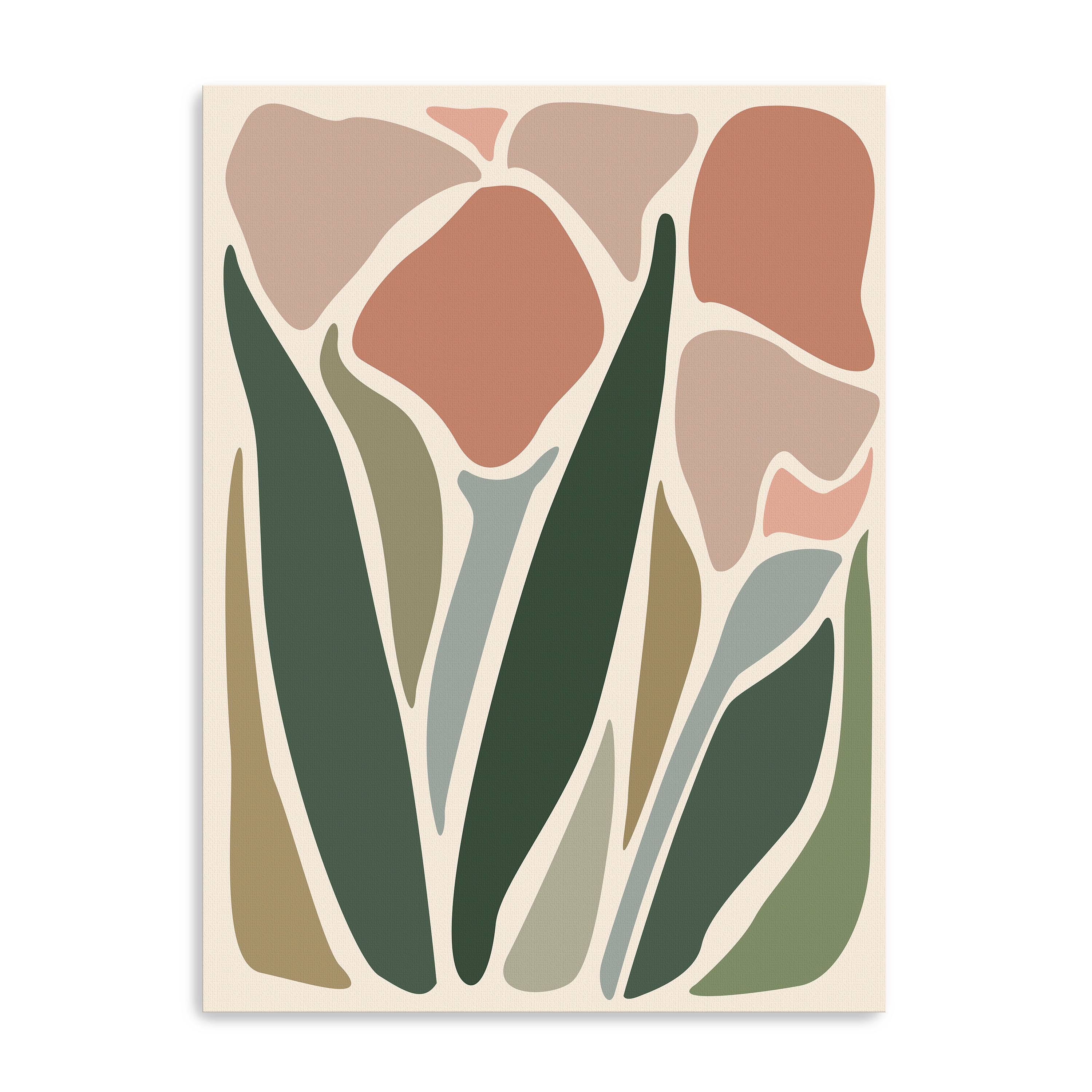 Hidden leaves Canvas Giclee