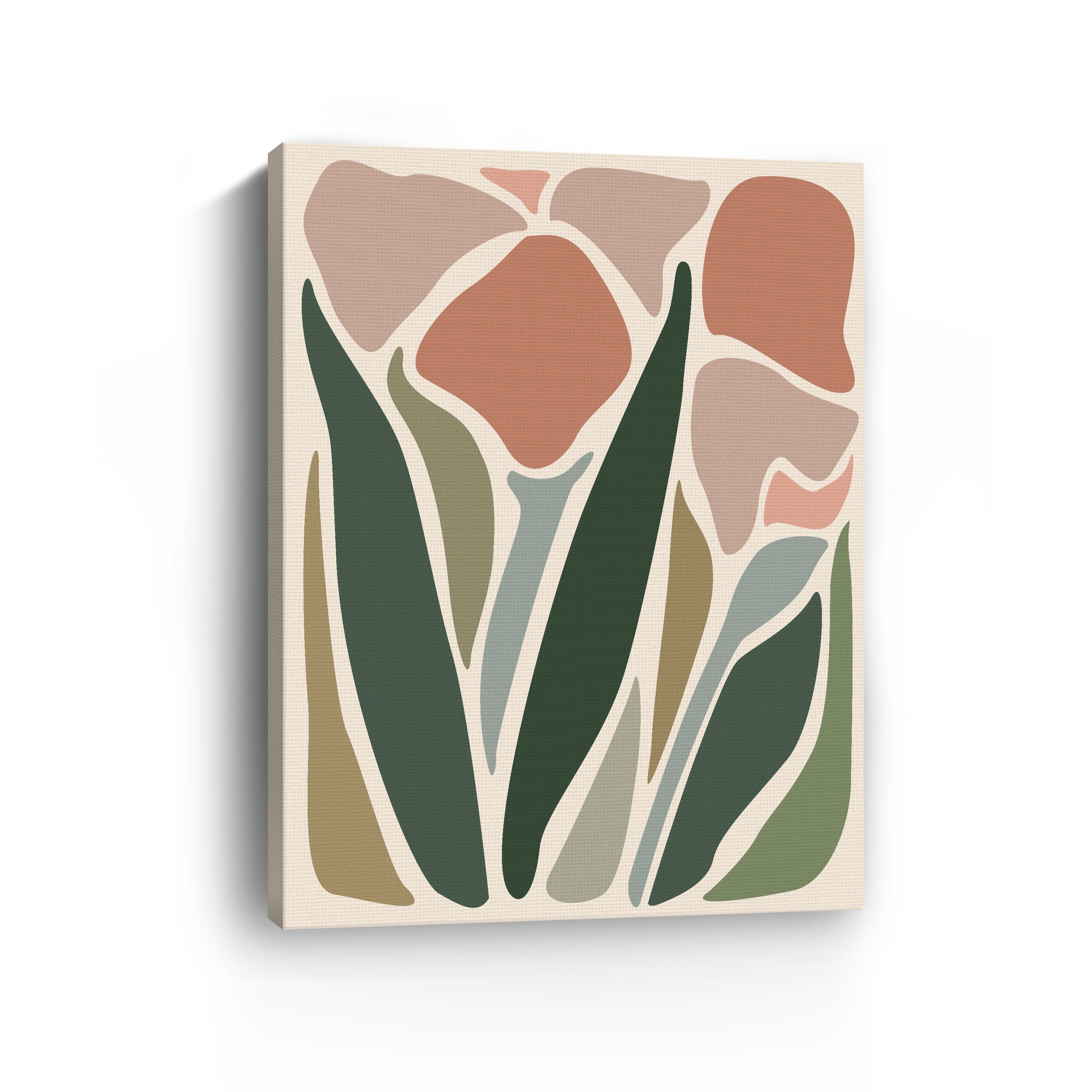 Hidden leaves Canvas Giclee