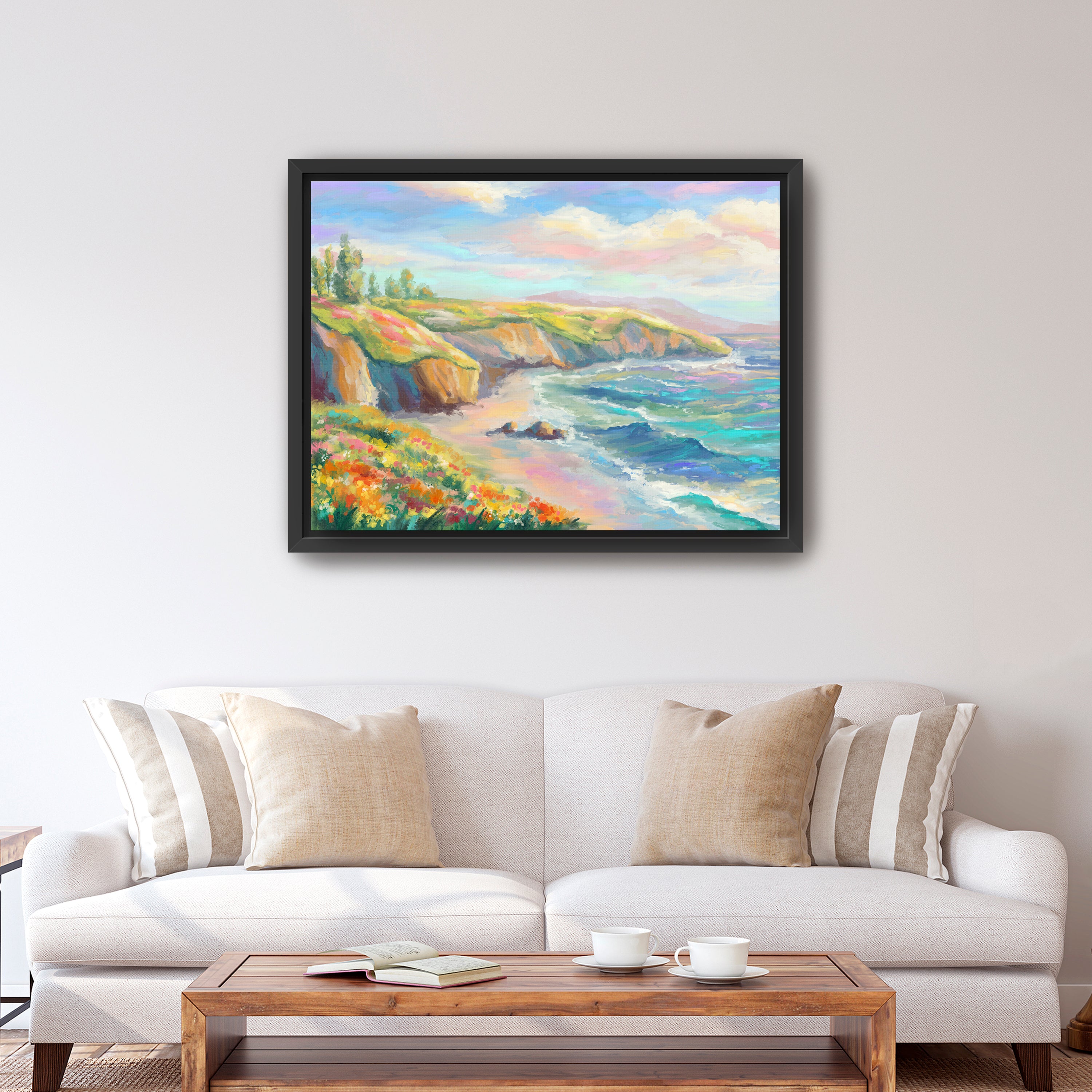 Breathtaking Coastal Canvas Giclee