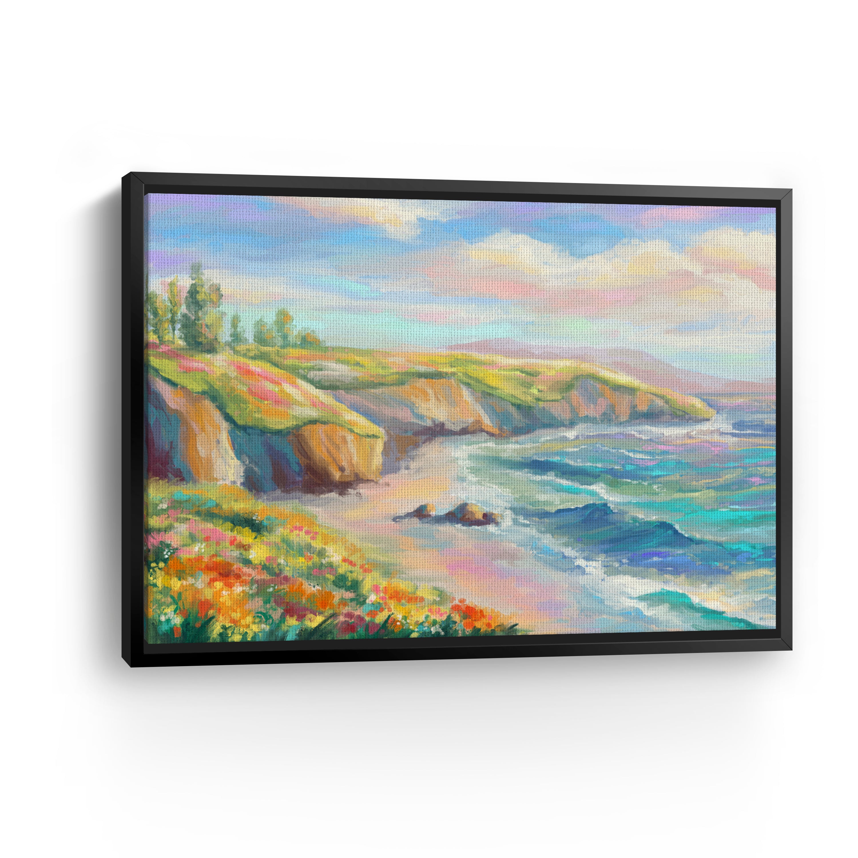 Breathtaking Coastal Canvas Giclee
