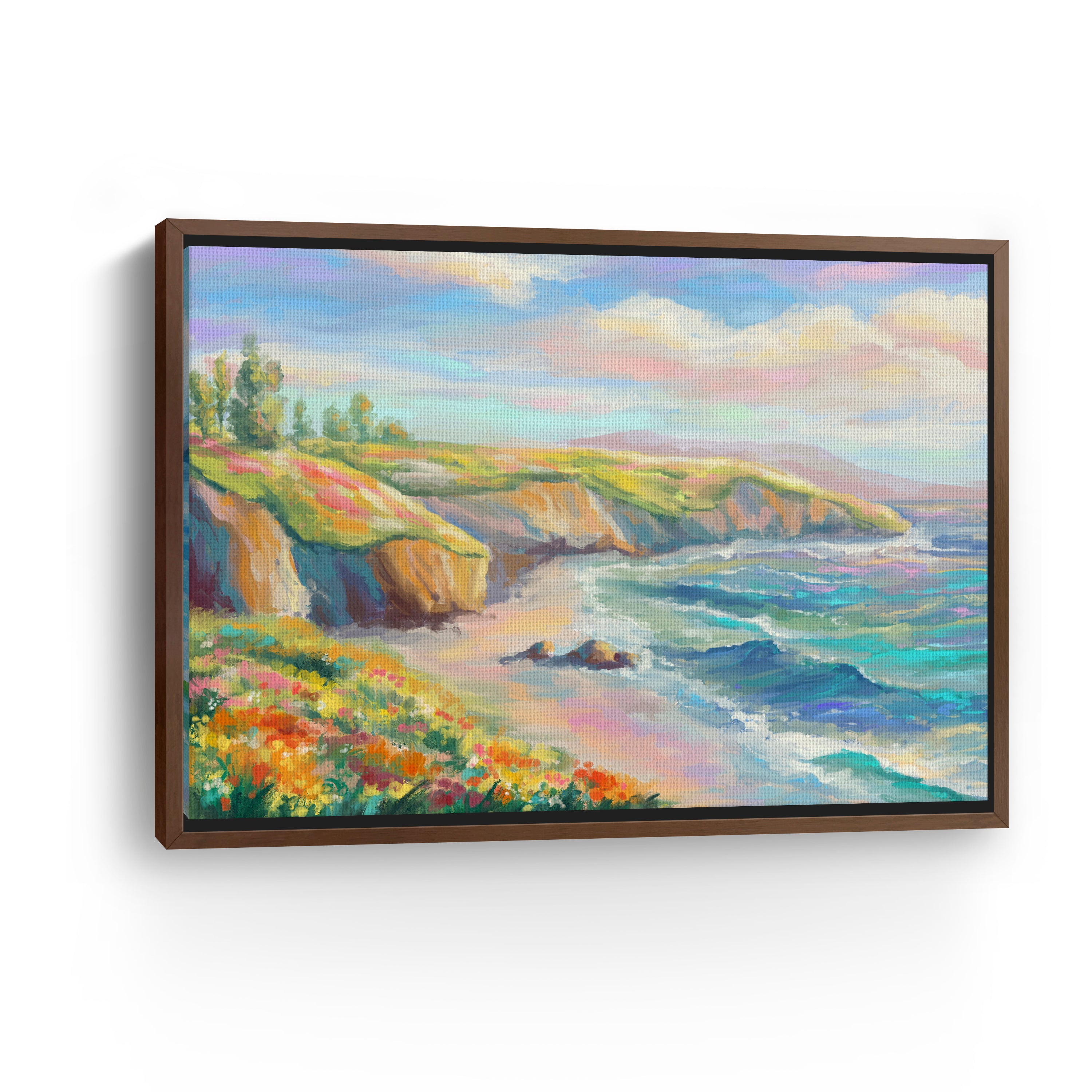 Breathtaking Coastal Canvas Giclee
