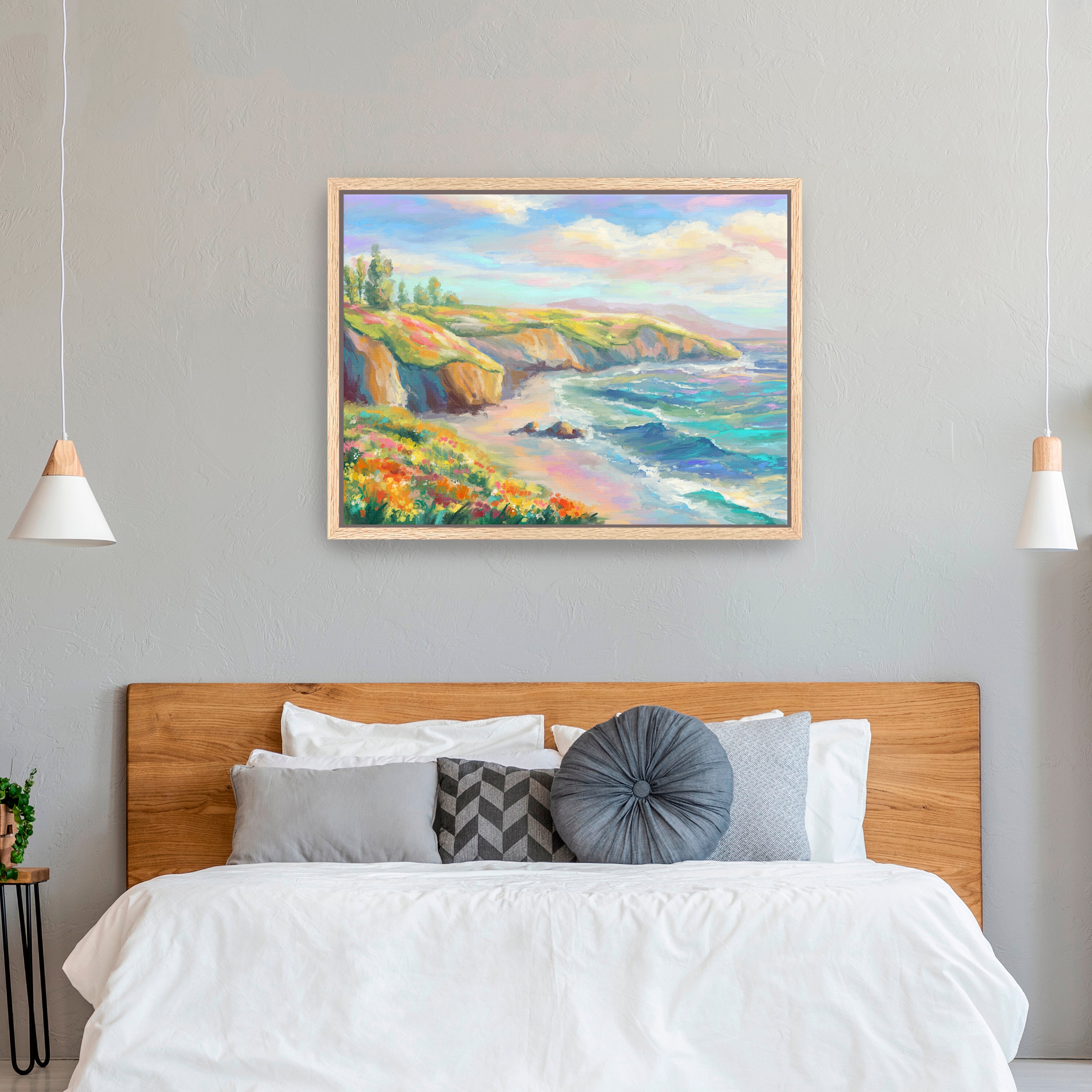 Breathtaking Coastal Canvas Giclee