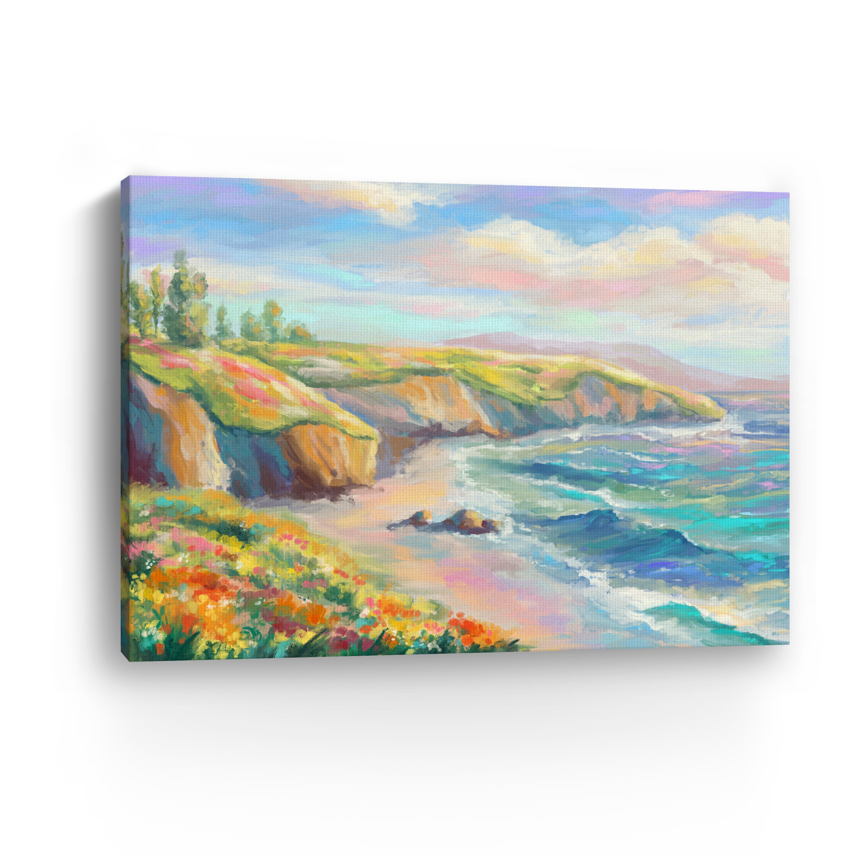 Breathtaking Coastal Canvas Giclee