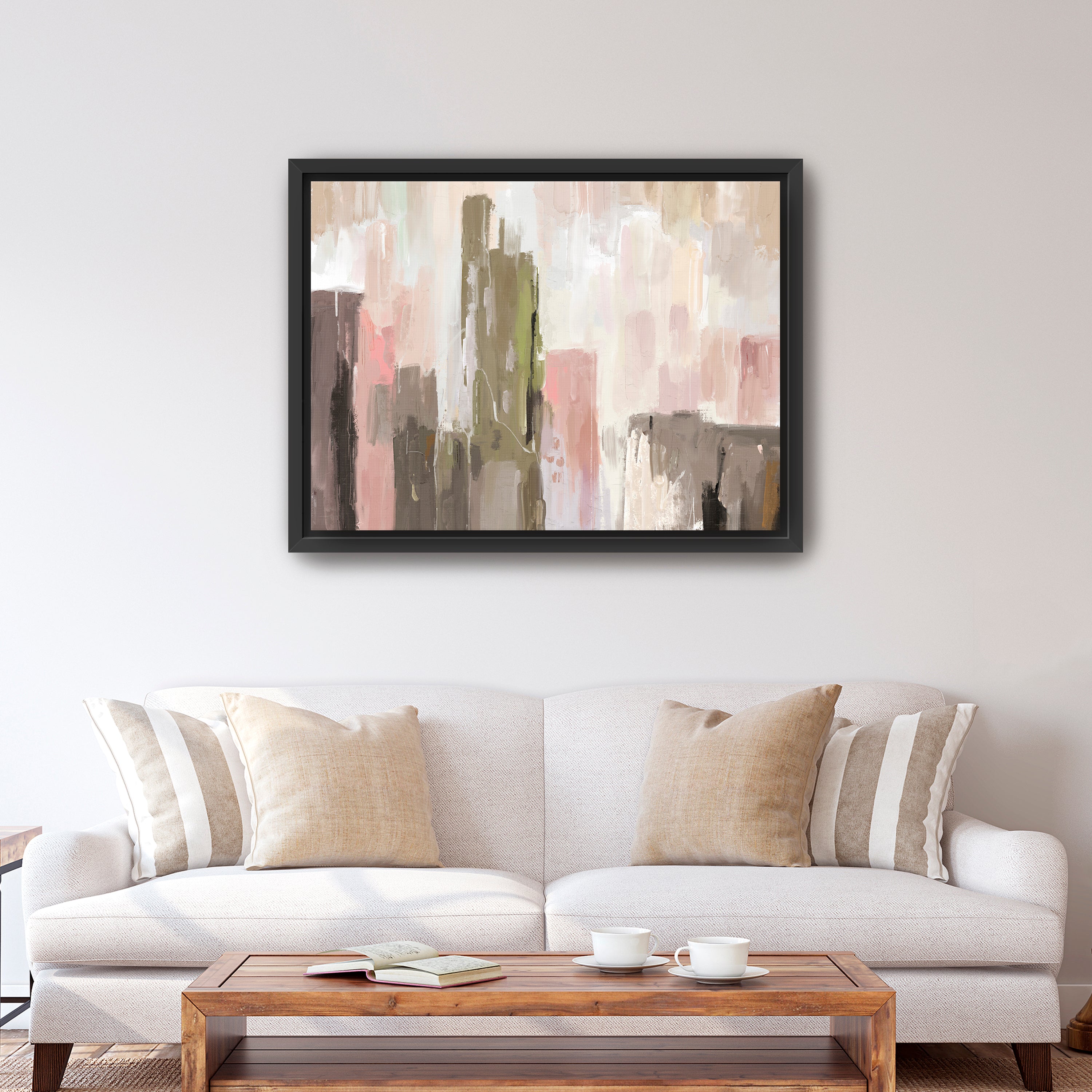 Rainy City Canvas Giclee