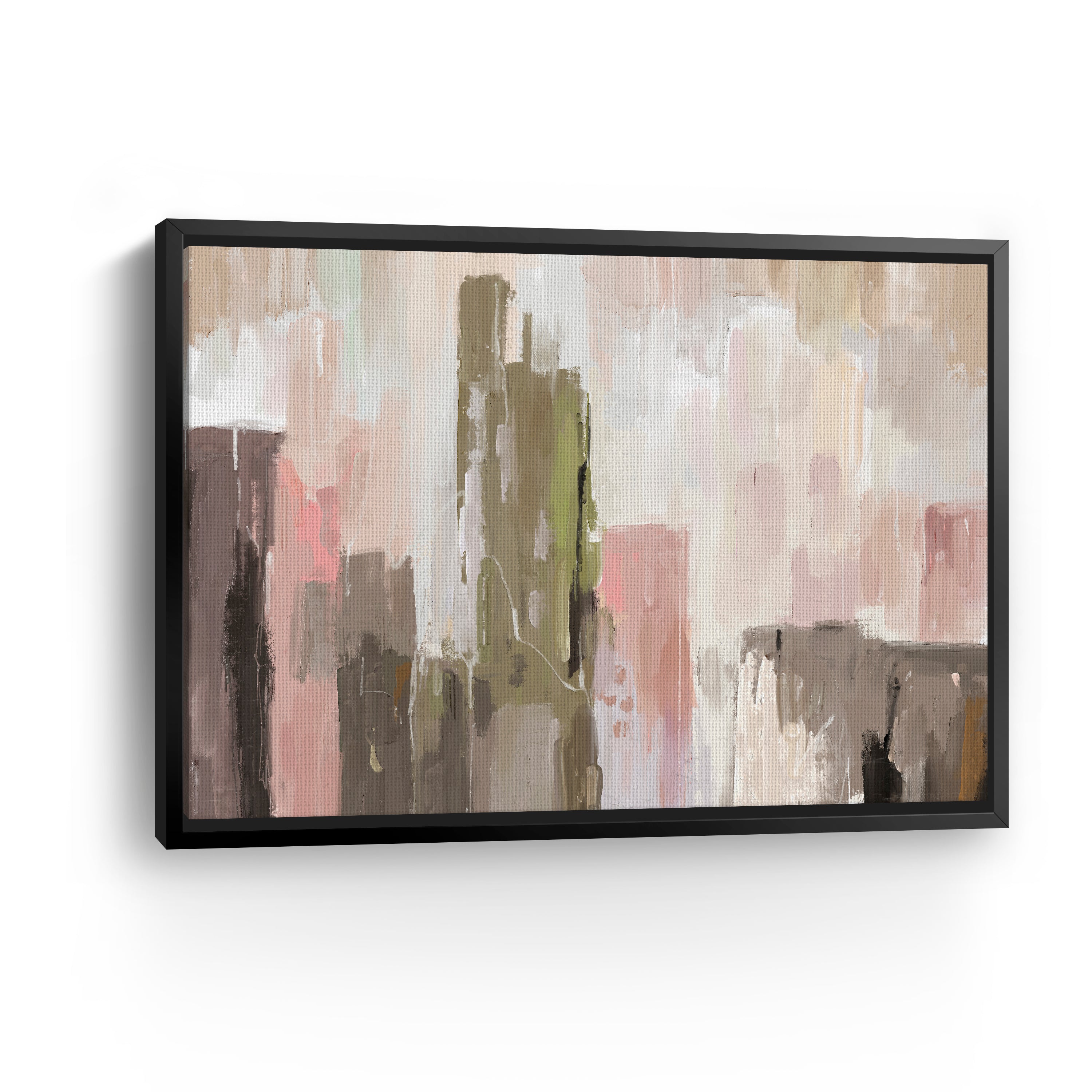 Rainy City Canvas Giclee