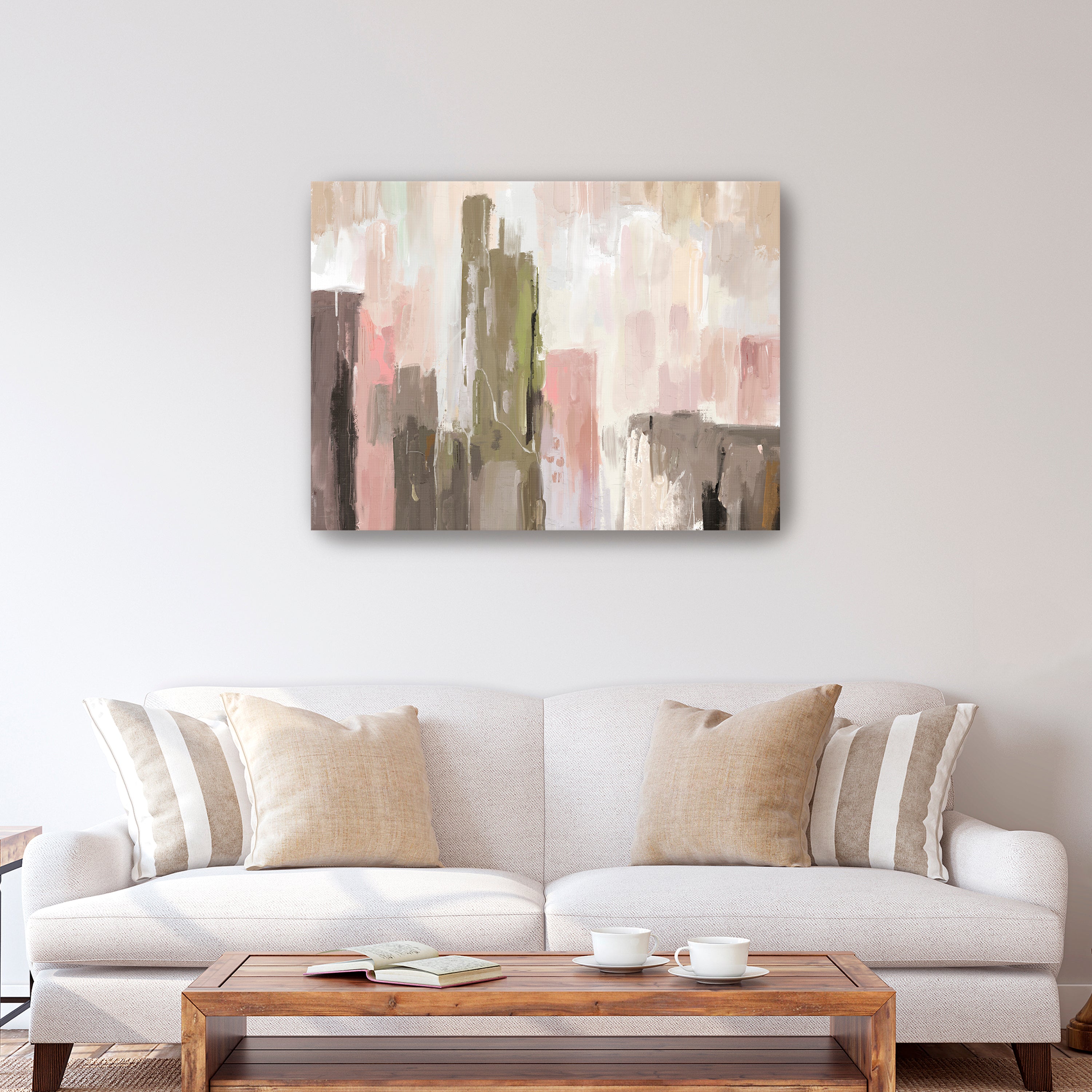 Rainy City Canvas Giclee