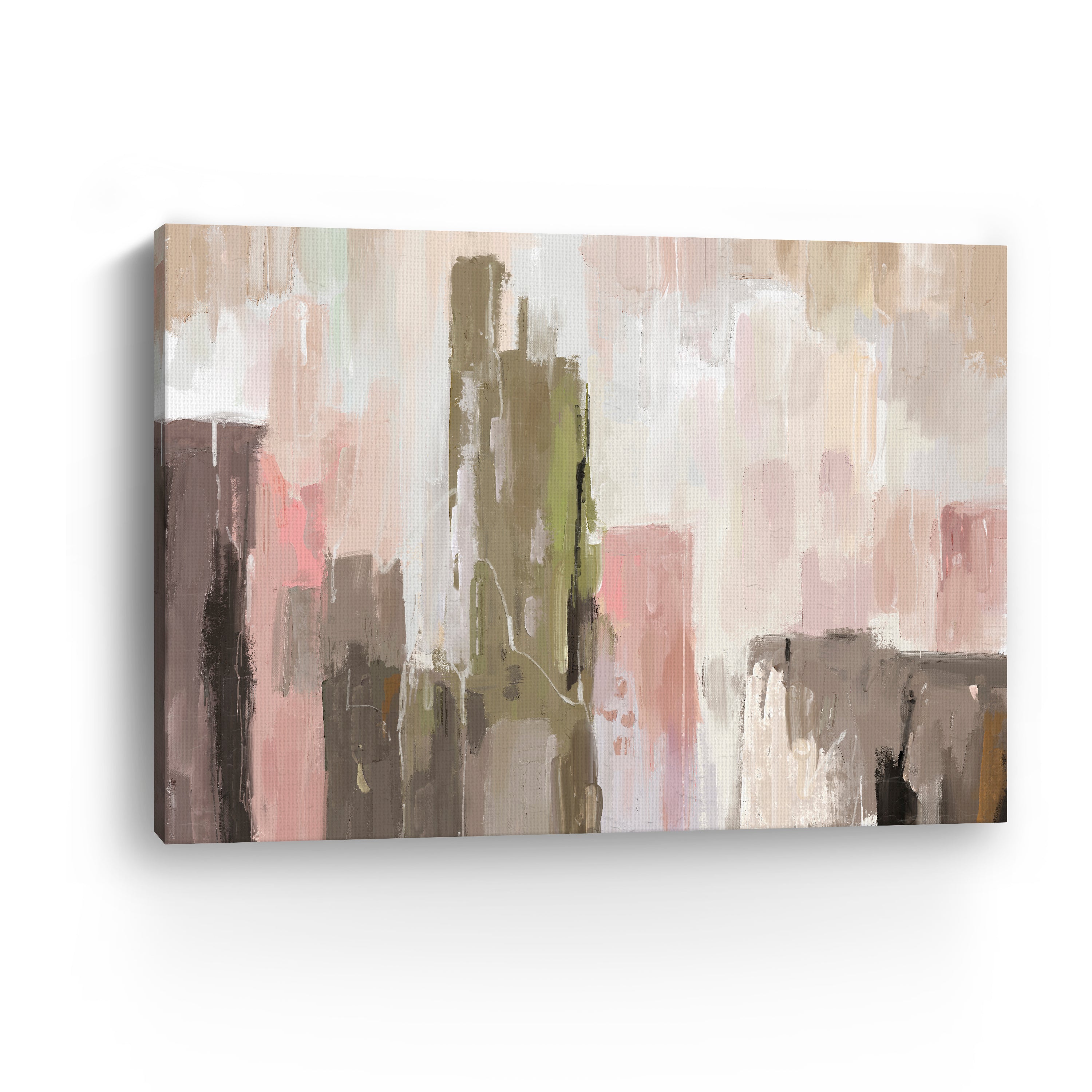 Rainy City Canvas Giclee