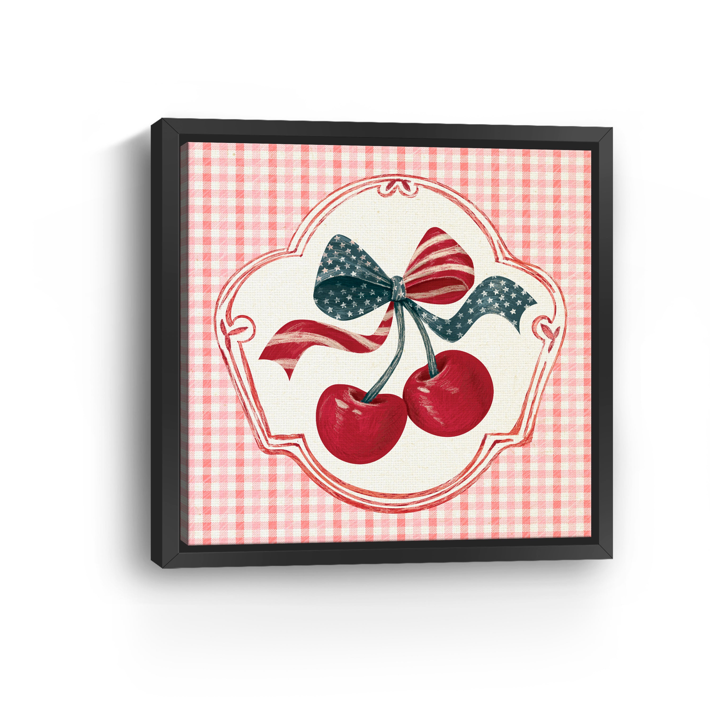 American Cherry Canvas Giclee
