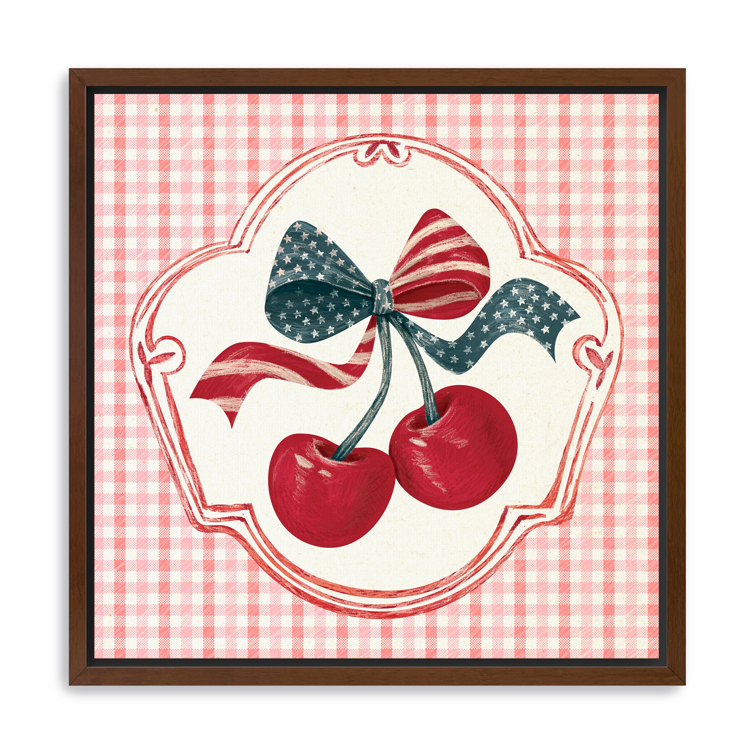 American Cherry Canvas Giclee