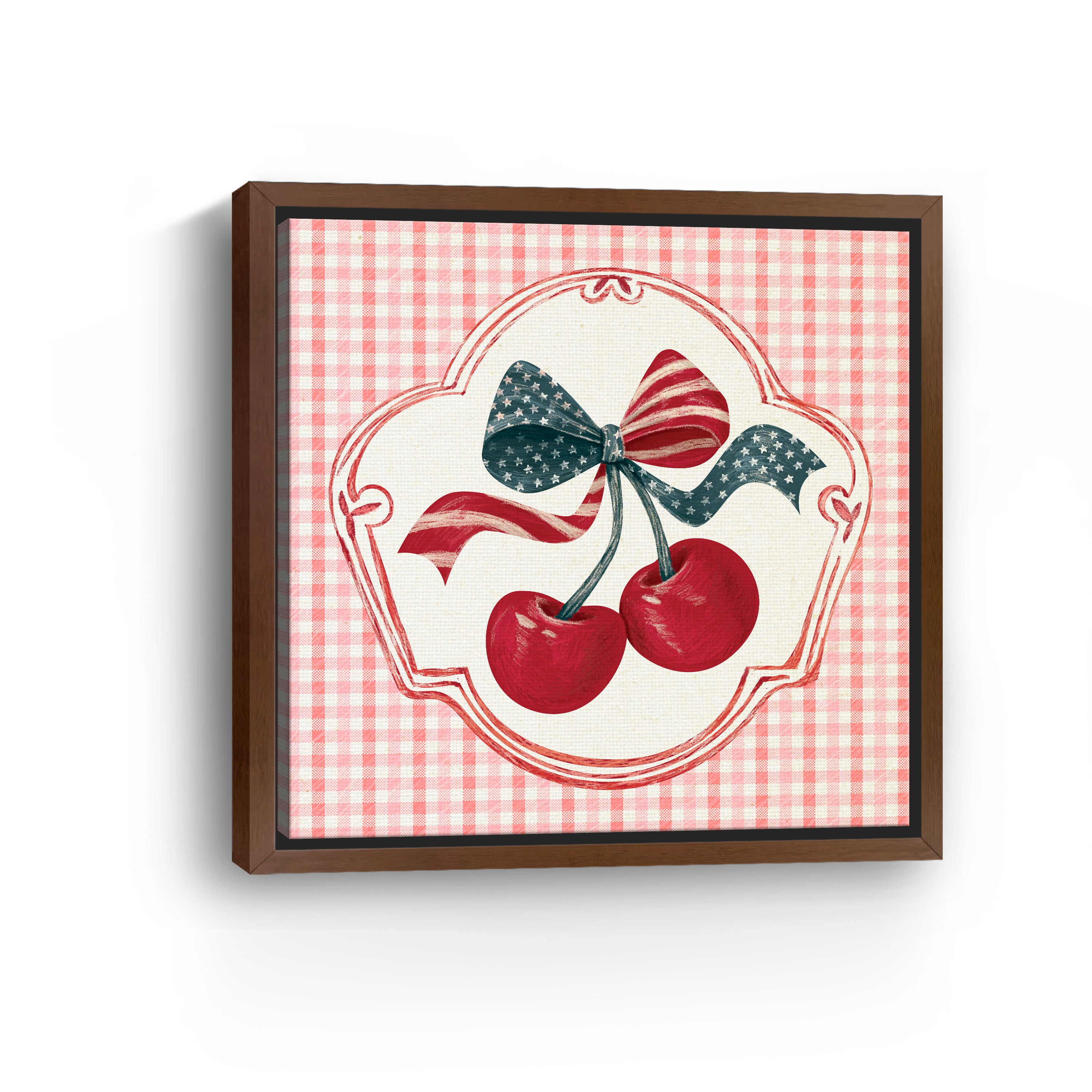 American Cherry Canvas Giclee