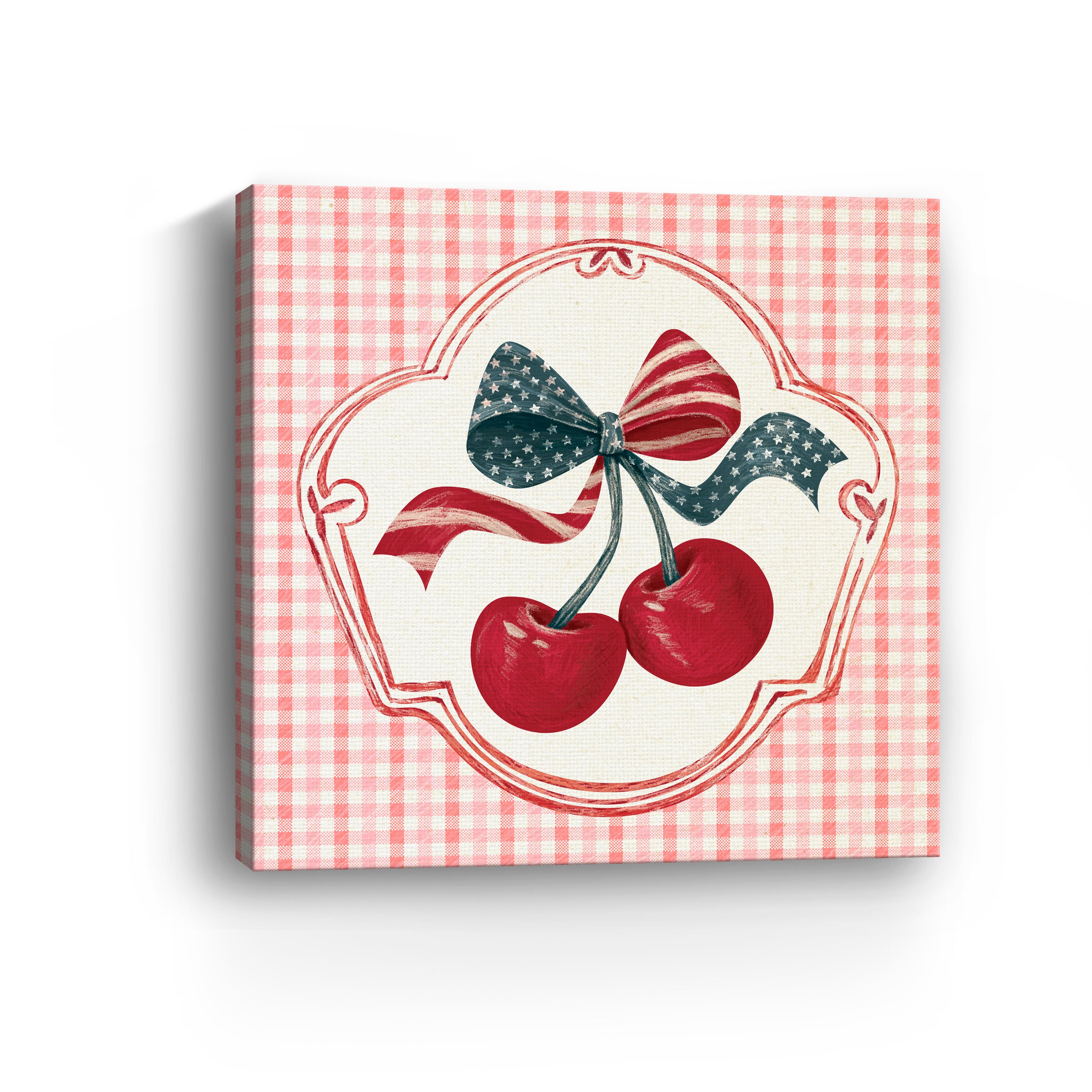 American Cherry Canvas Giclee
