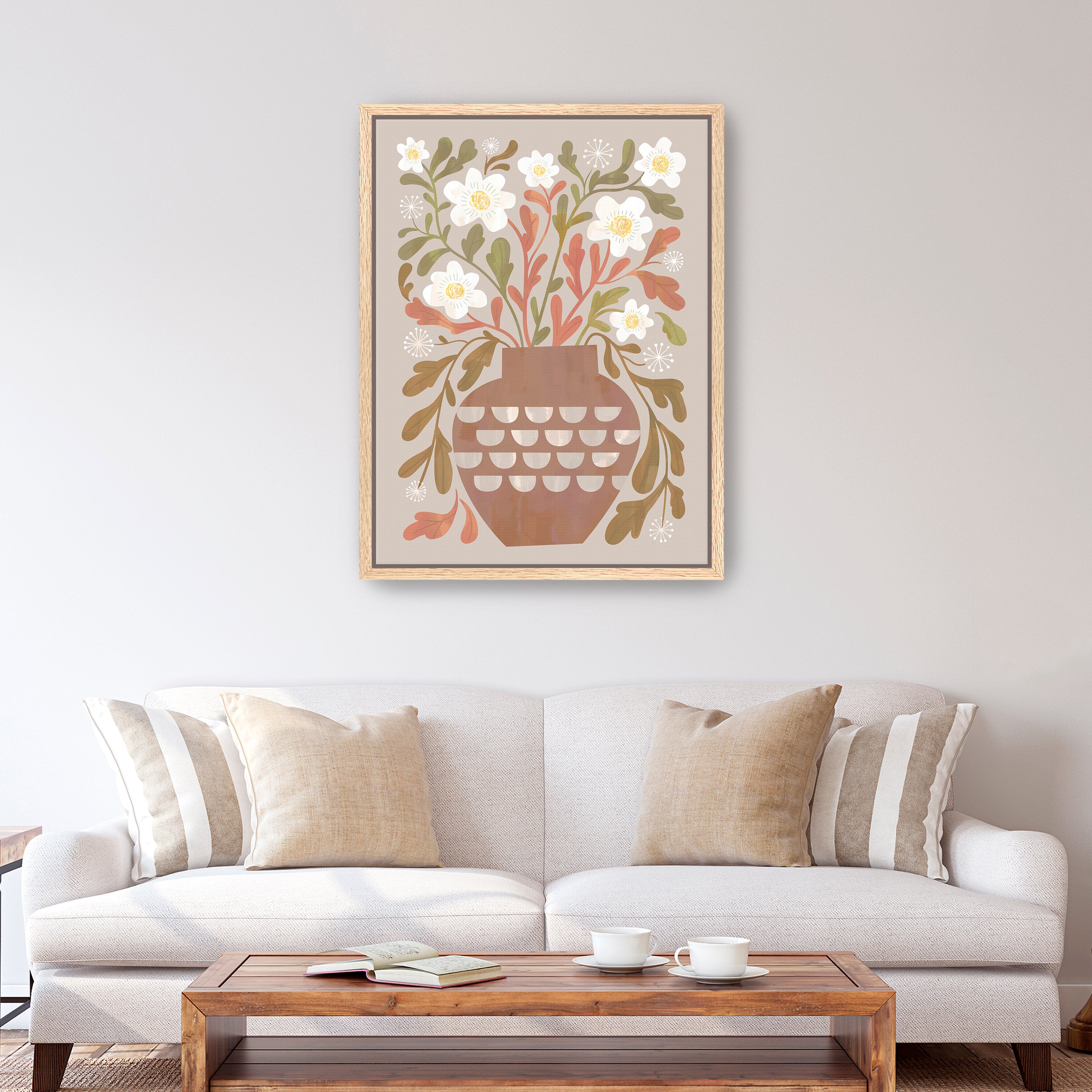 Classic Vase Canvas Giclee