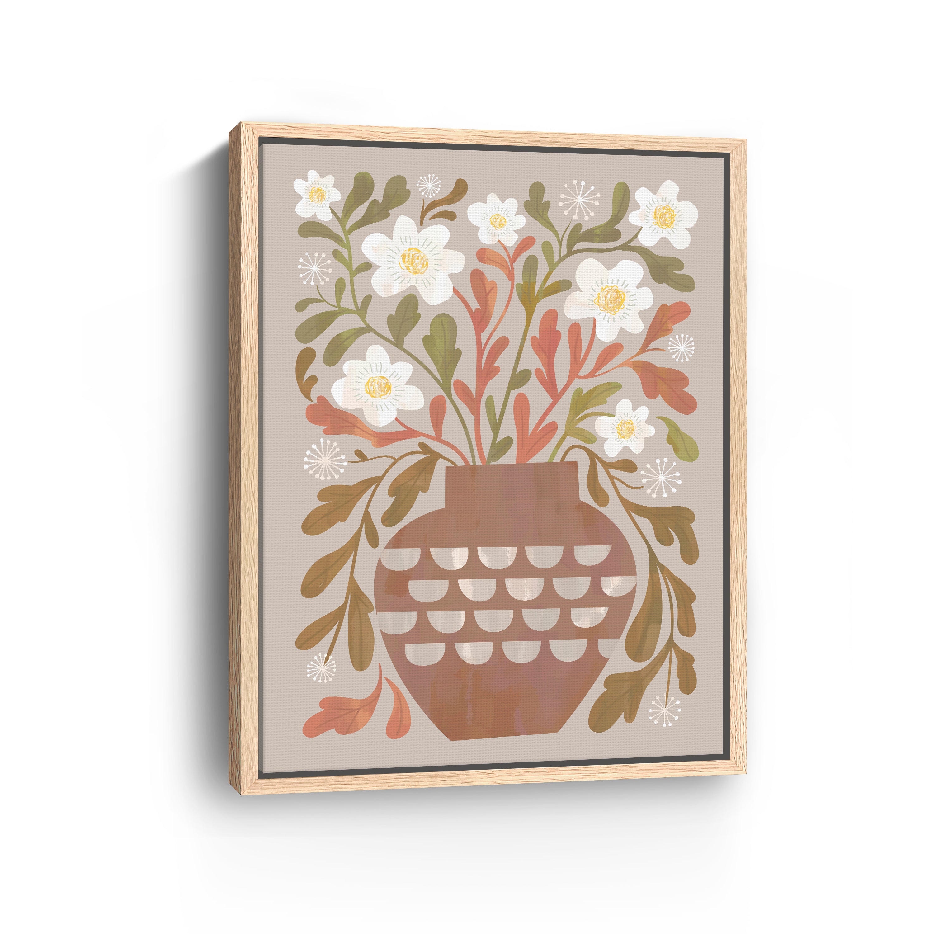 Classic Vase Canvas Giclee