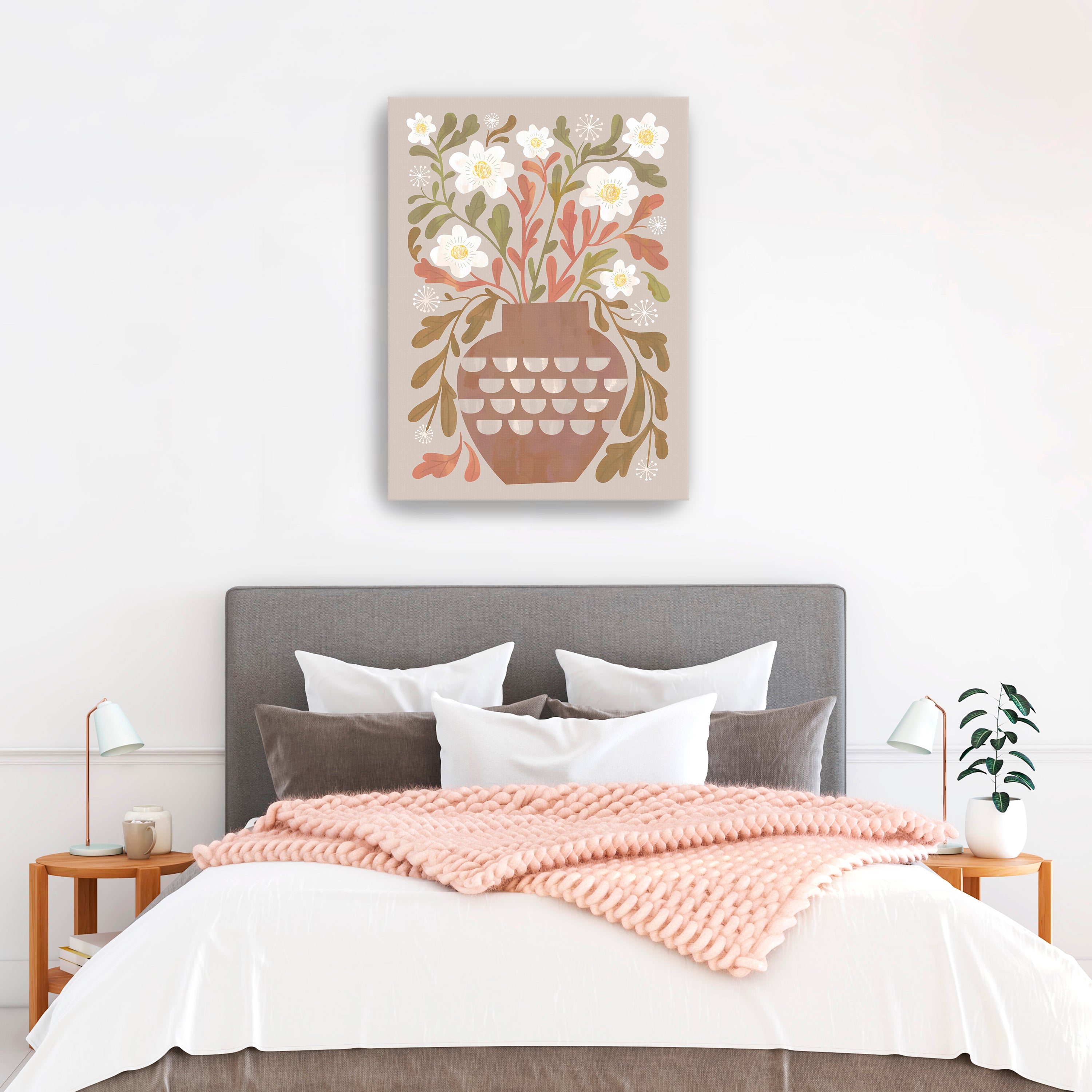 Classic Vase Canvas Giclee