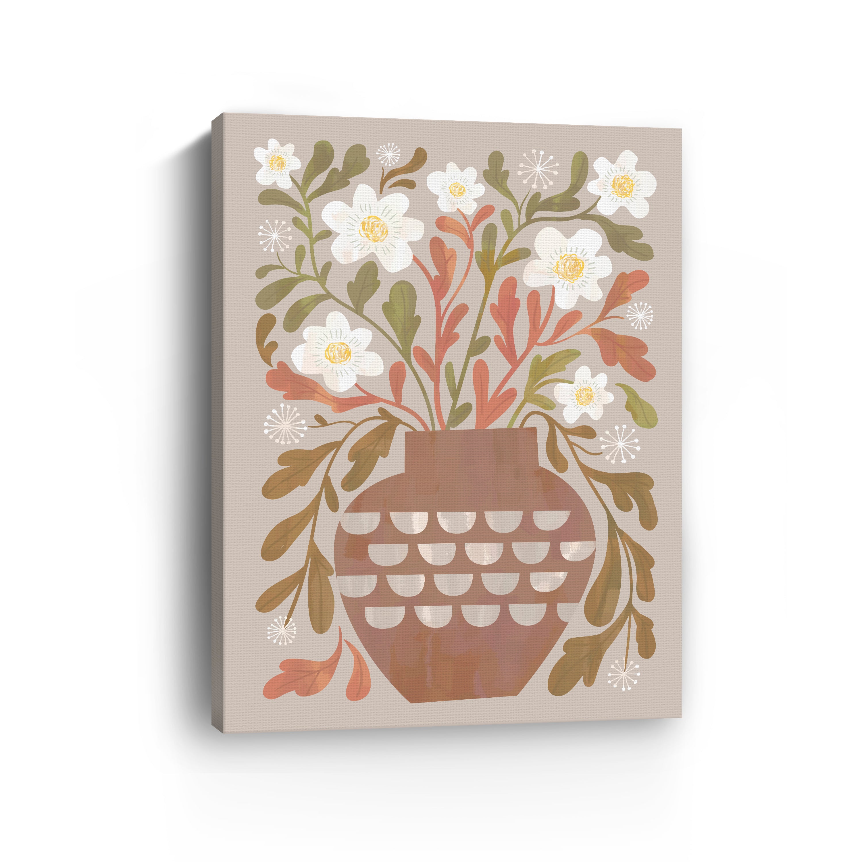 Classic Vase Canvas Giclee