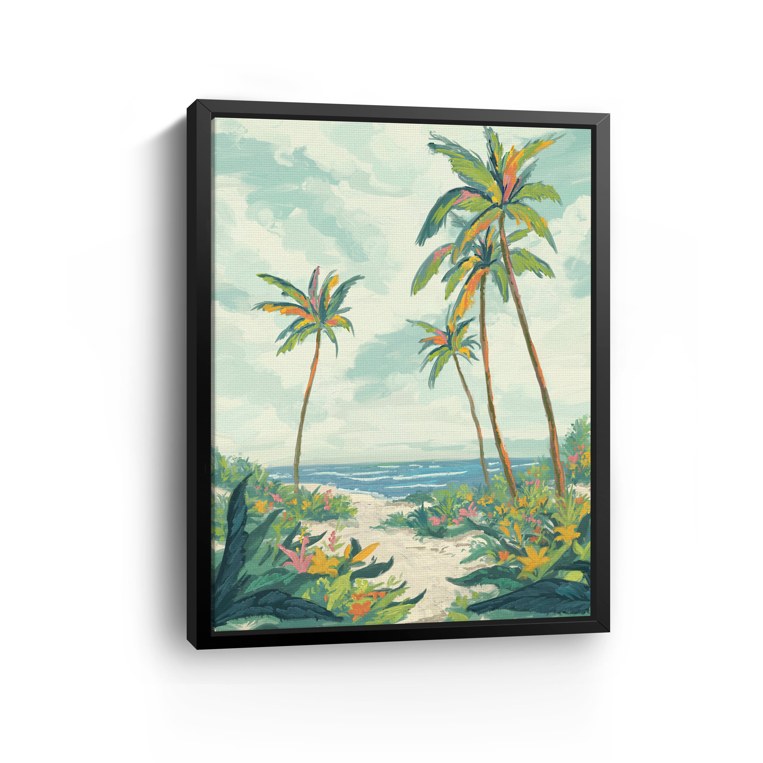 Sea View Canvas Giclee