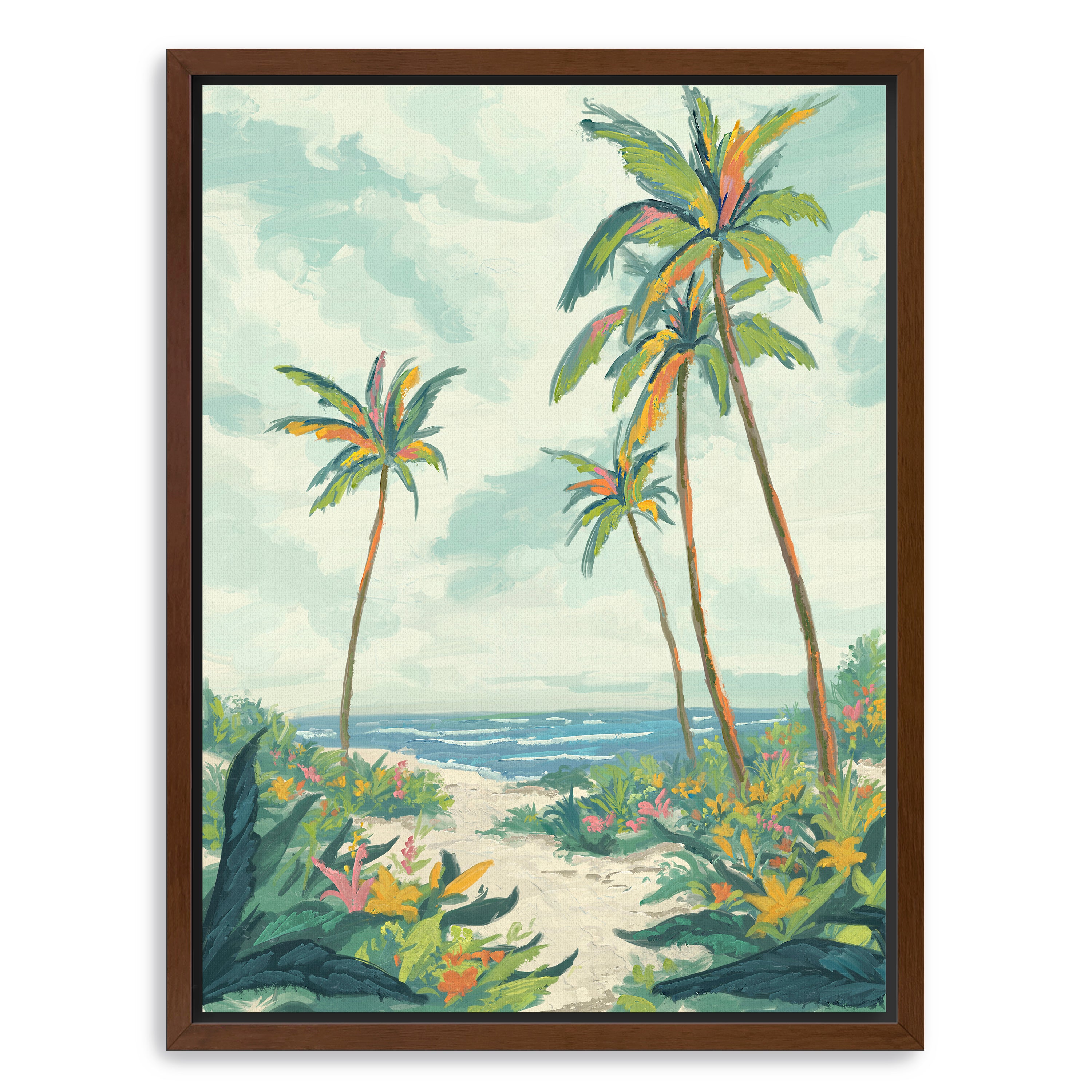 Sea View Canvas Giclee