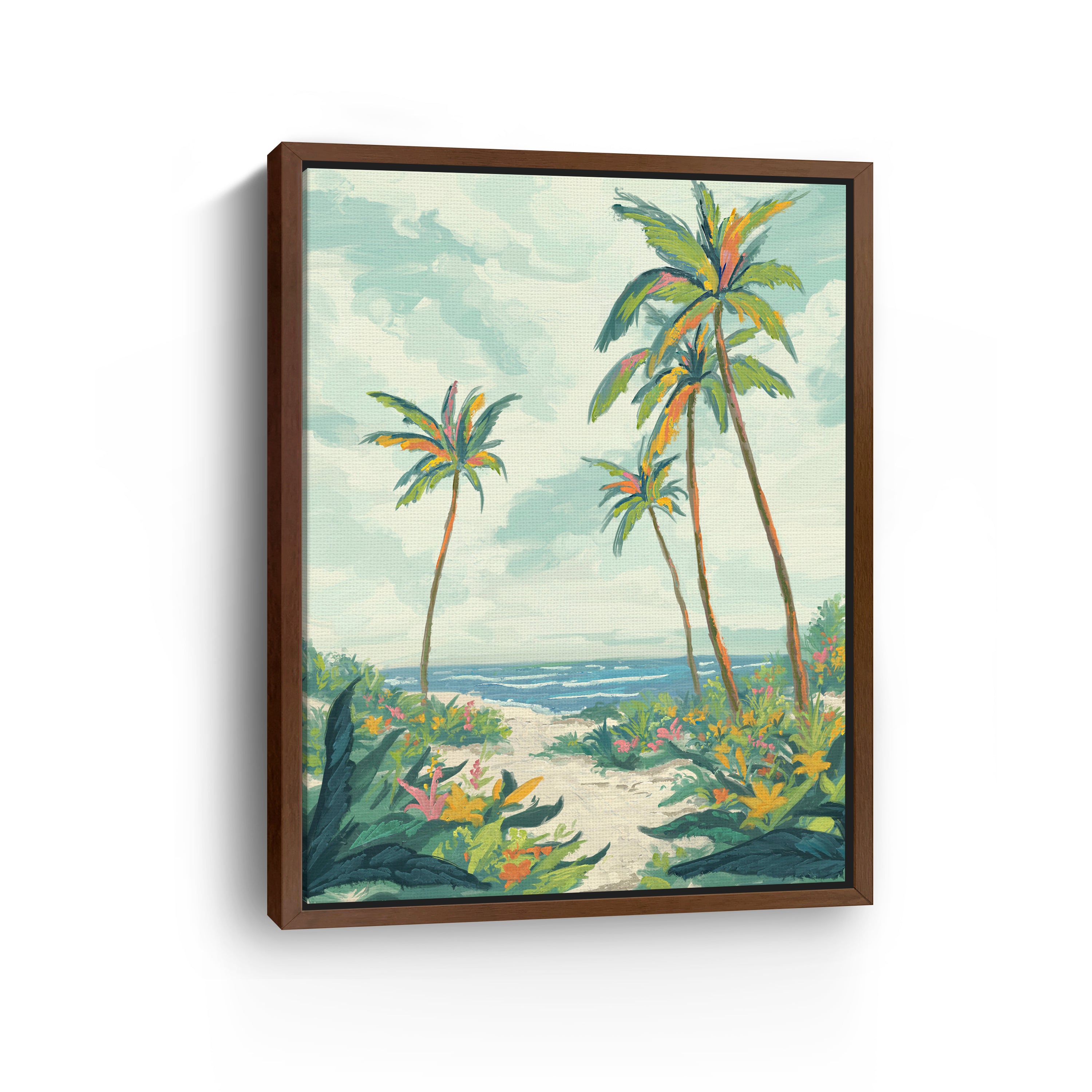 Sea View Canvas Giclee
