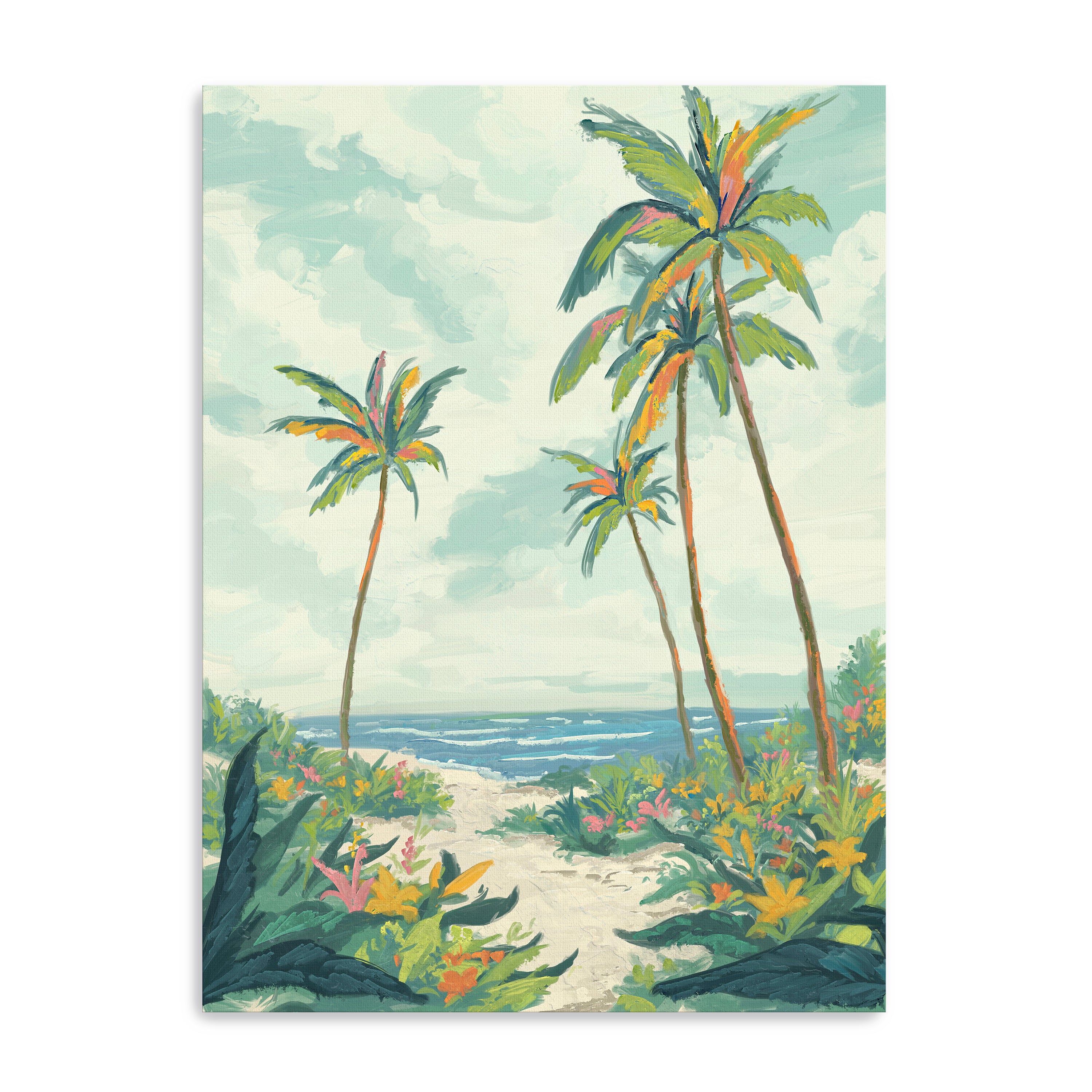 Sea View Canvas Giclee