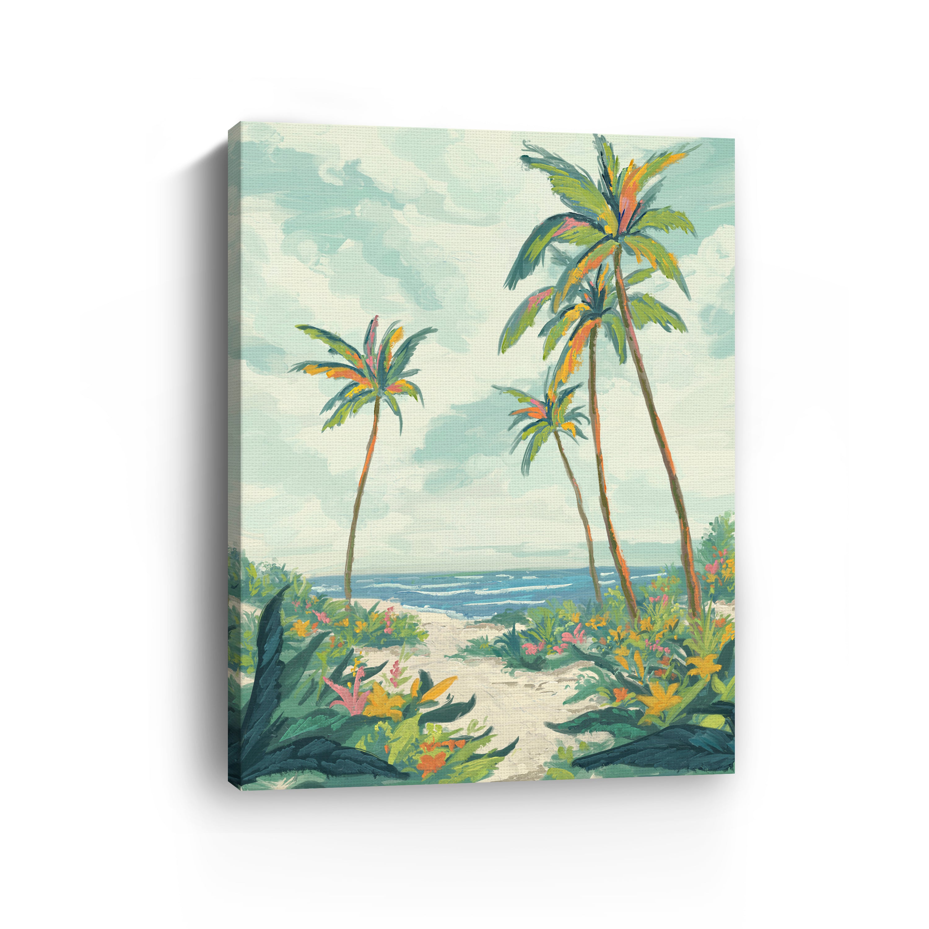 Sea View Canvas Giclee