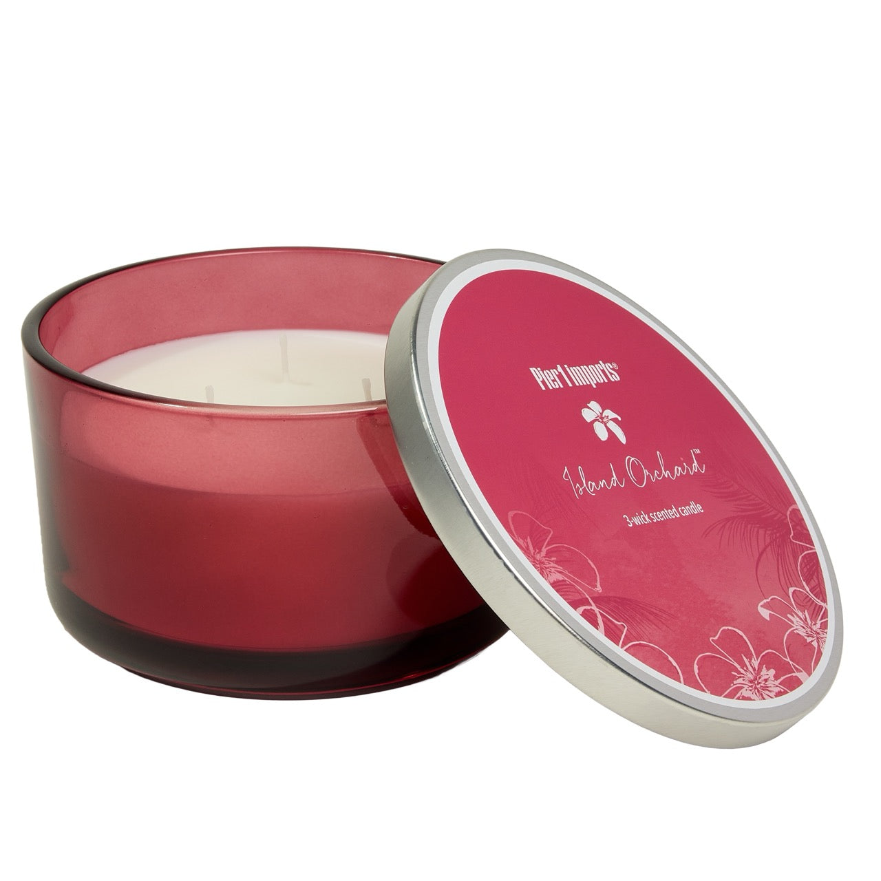 Pier 1 Island Orchard 3-Wick Candle