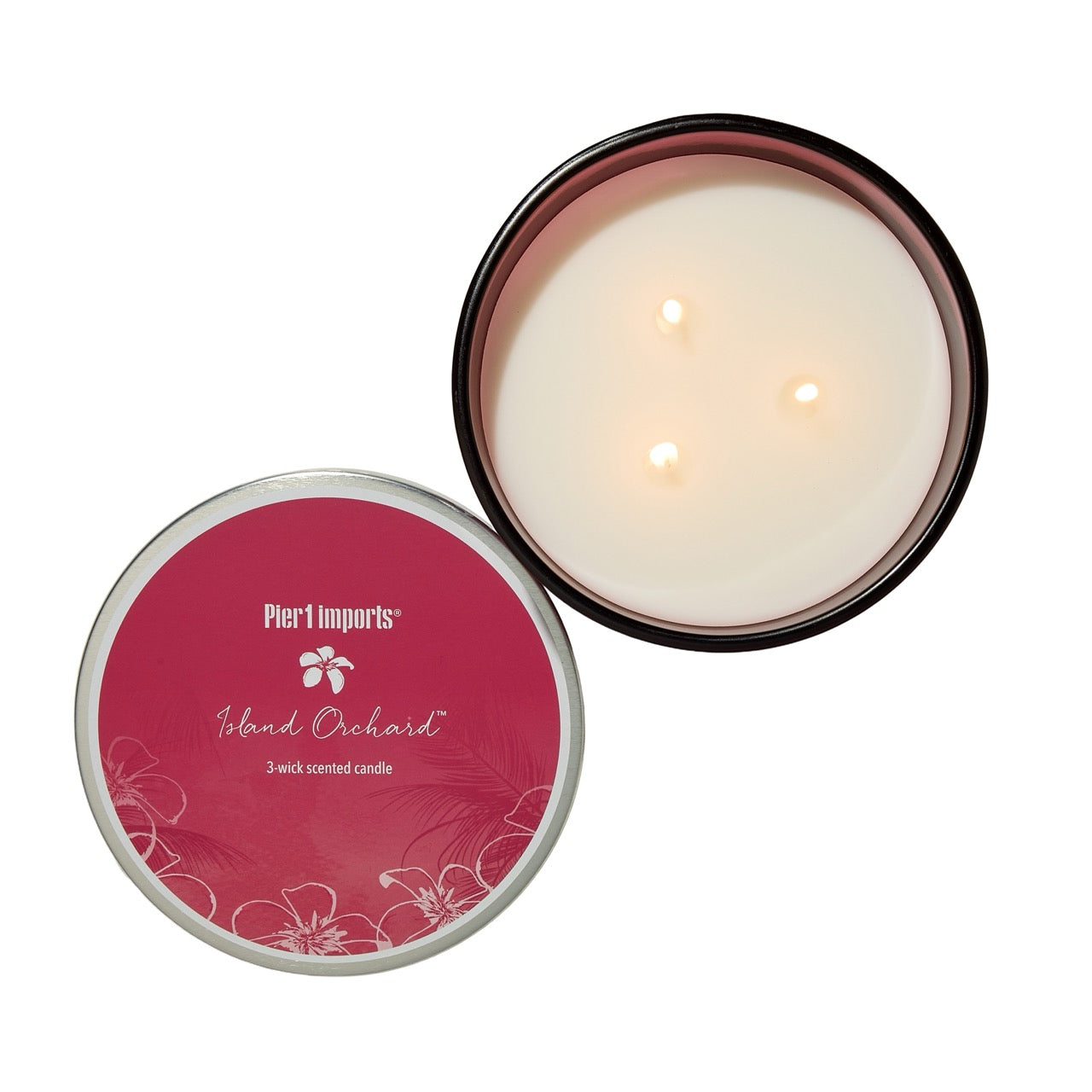 Pier 1 Island Orchard 3-Wick Candle