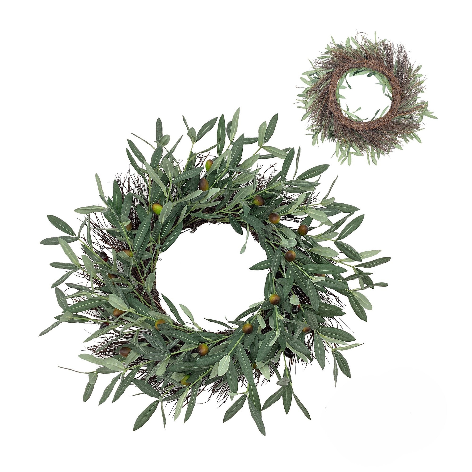 Italian Olive Wreath 24 in