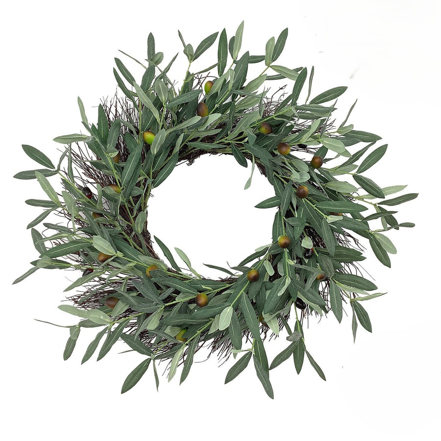 Italian Olive Wreath 24 in