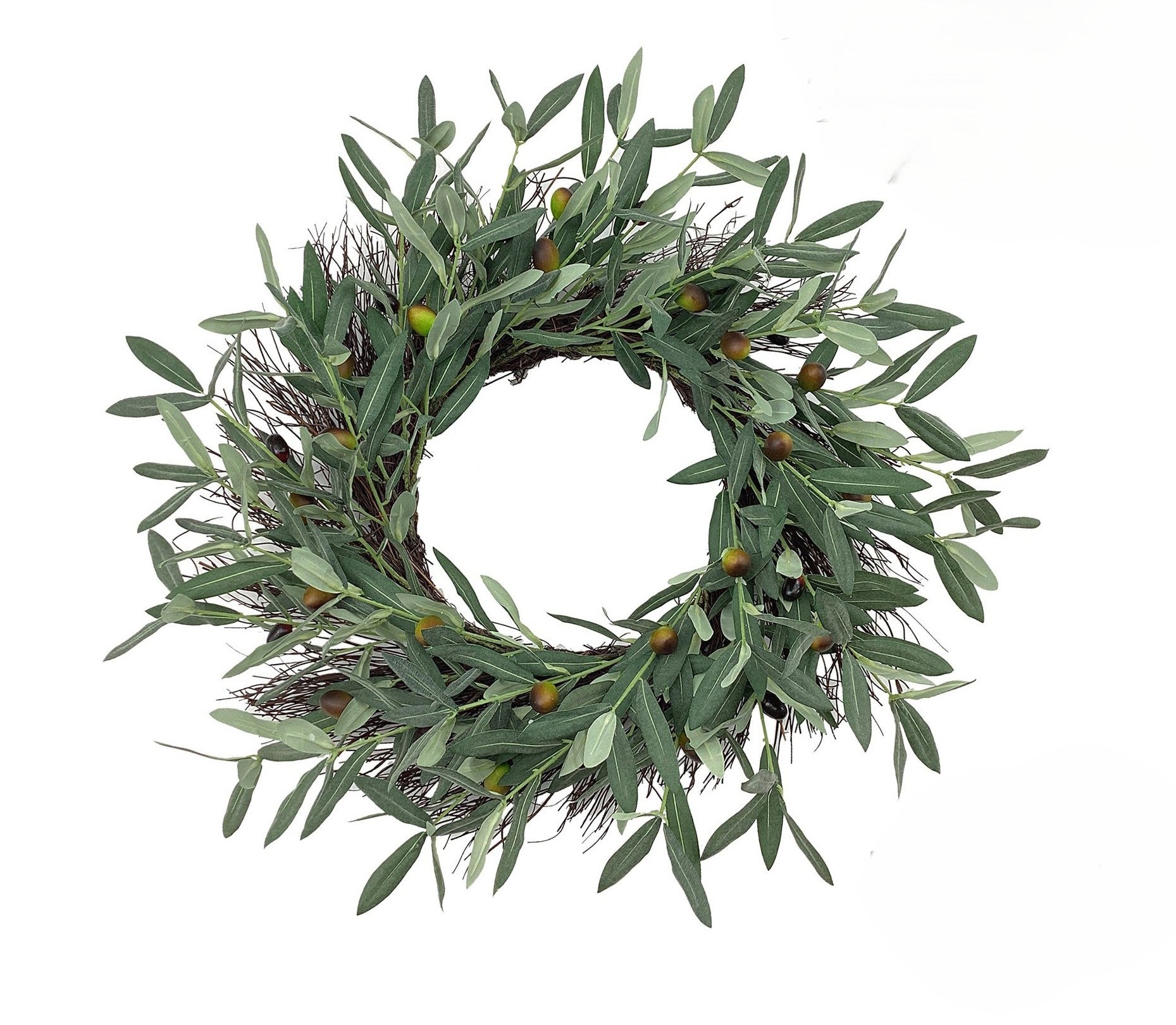 Italian Olive Wreath 24 in