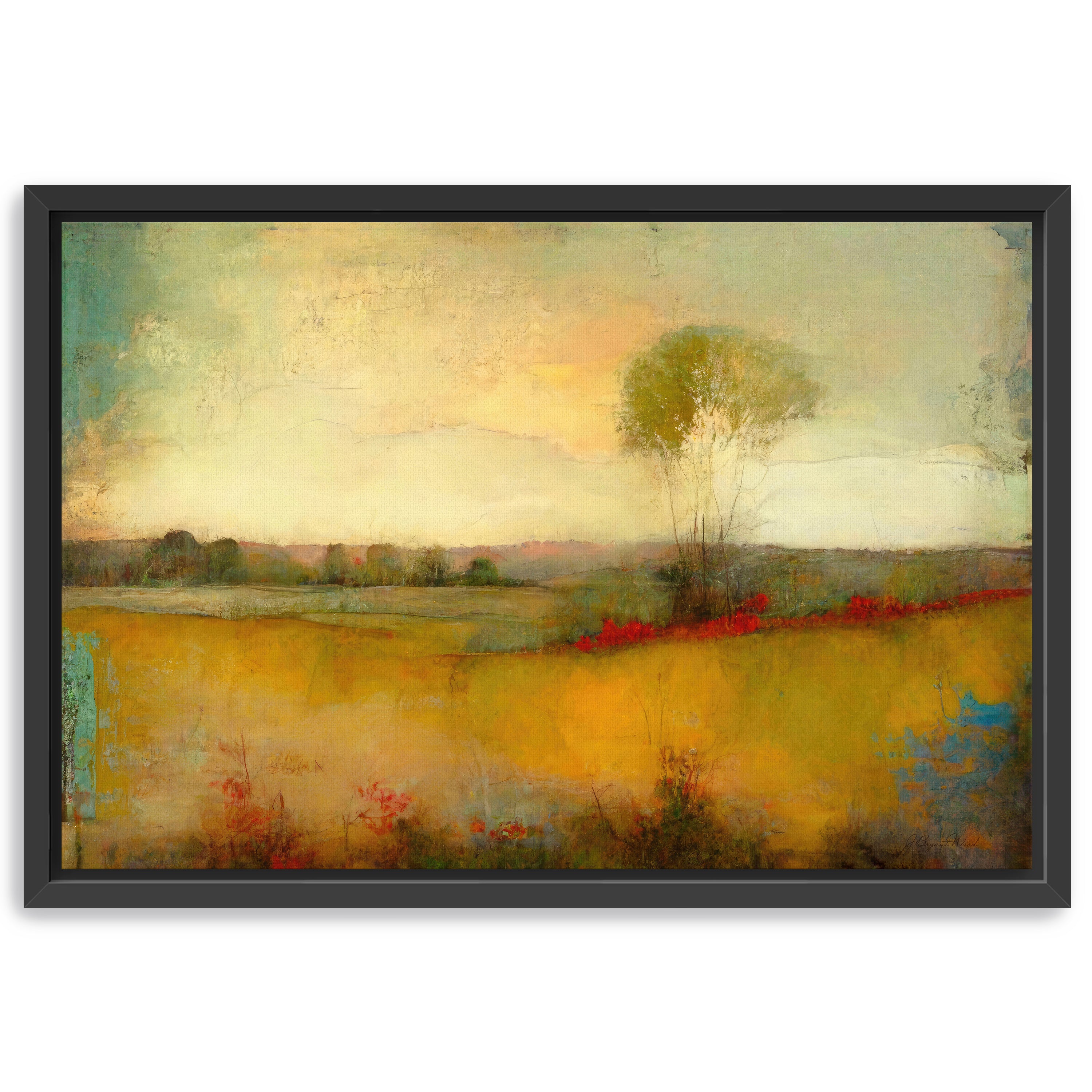 Ablaze with Memories Canvas Giclee Wall Art