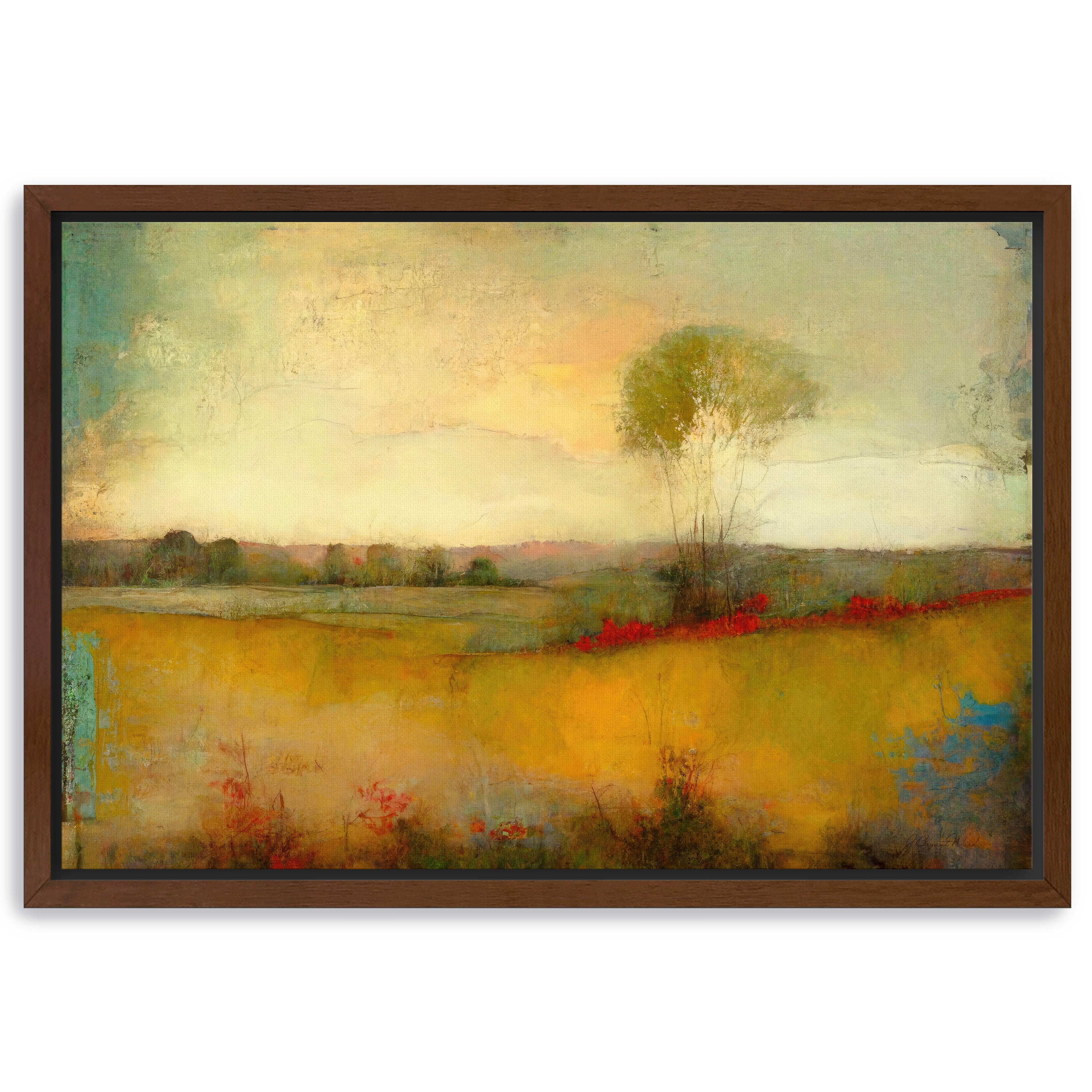 Ablaze with Memories Canvas Giclee Wall Art