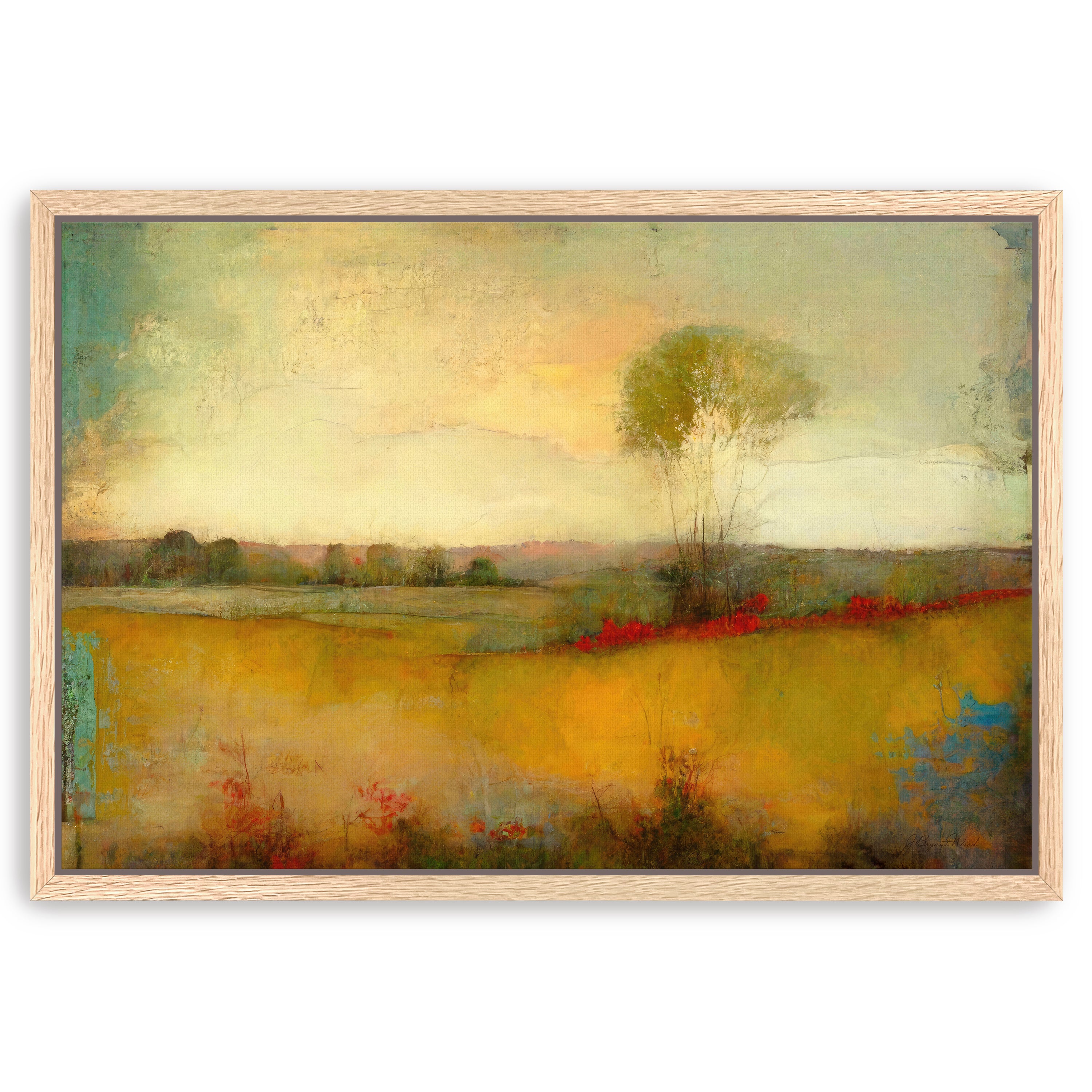 Ablaze with Memories Canvas Giclee Wall Art