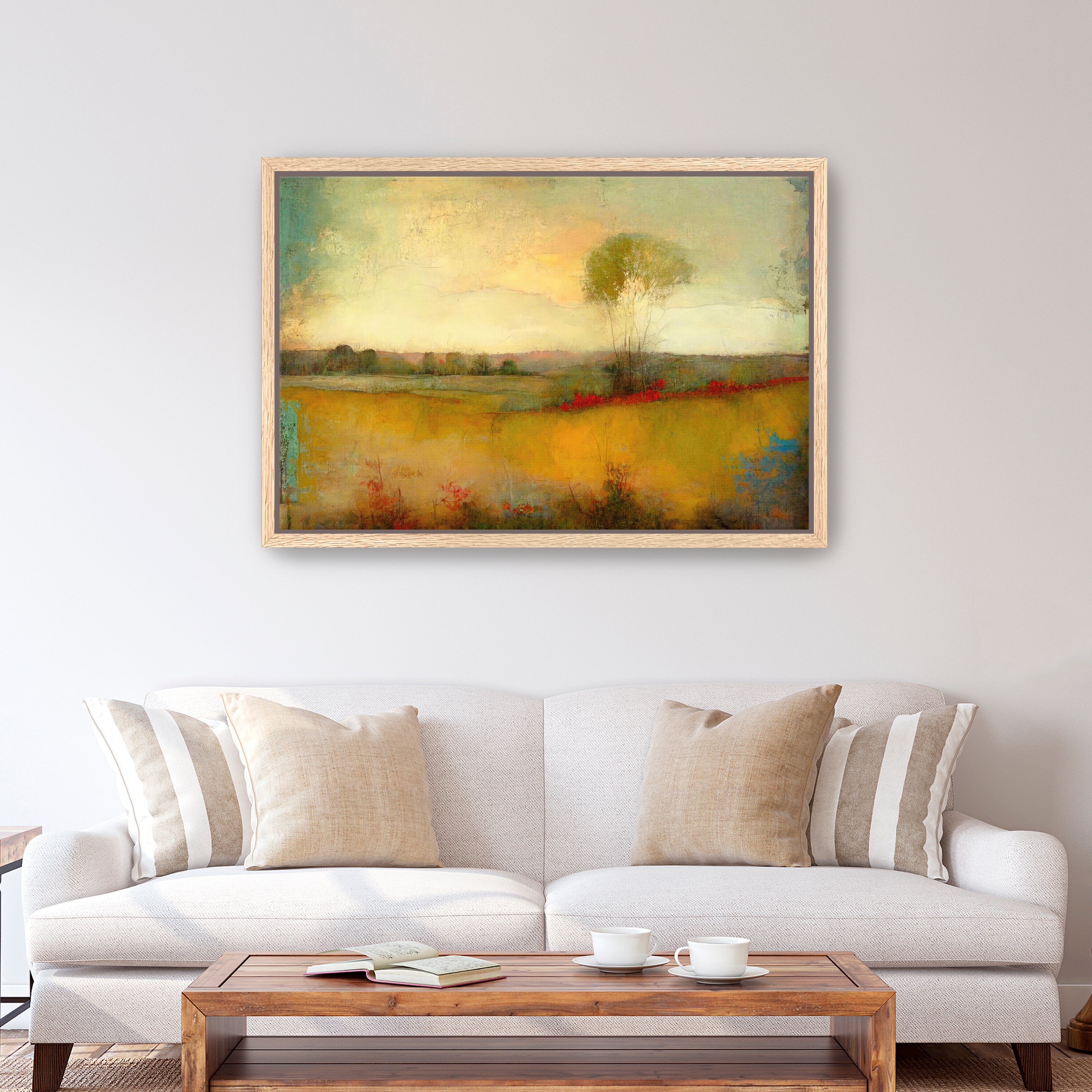 Ablaze with Memories Canvas Giclee Wall Art