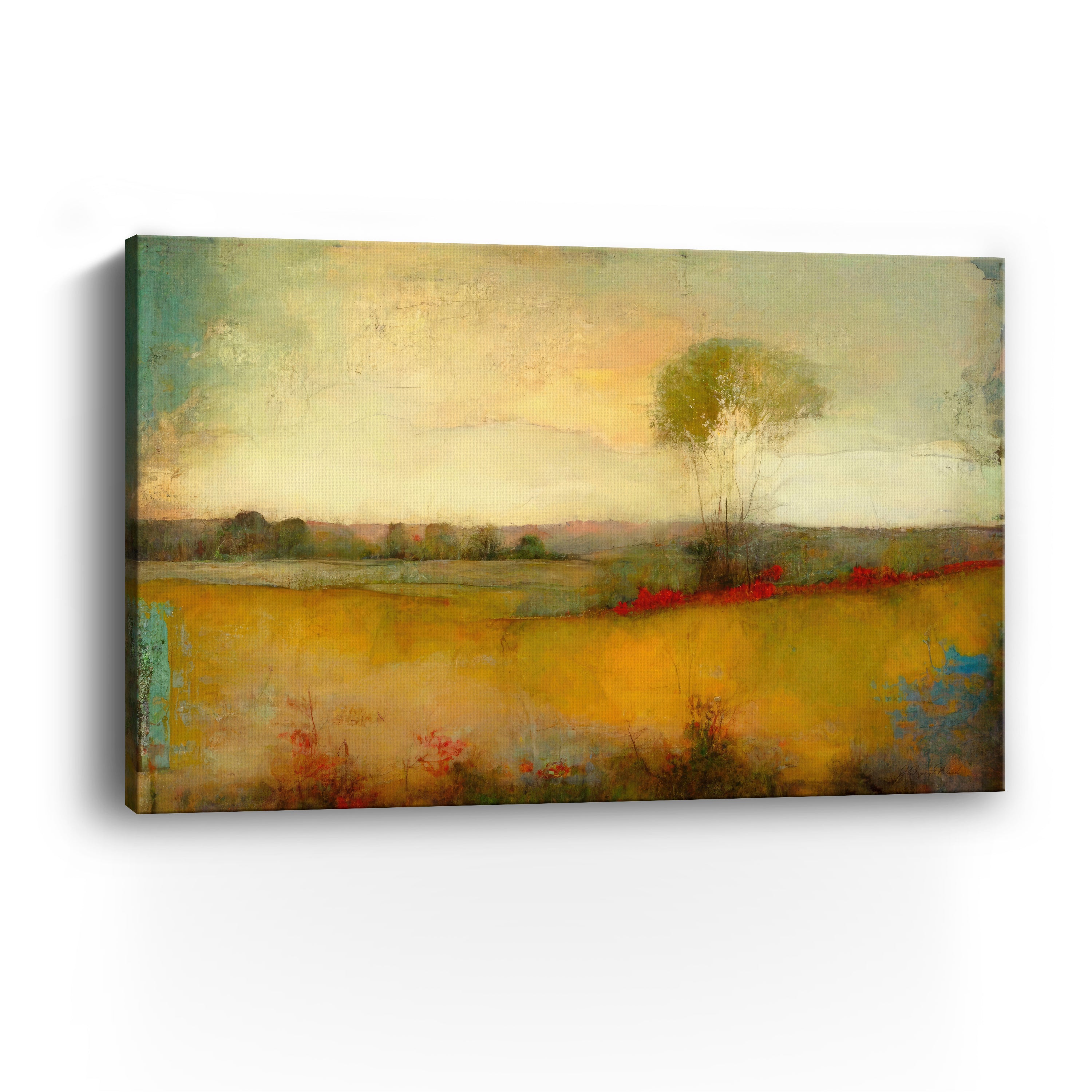 Ablaze with Memories Canvas Giclee Wall Art